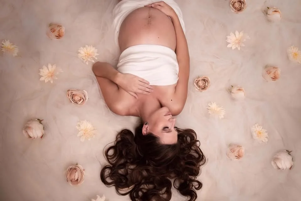 remembering this beautiful glowing mama and all the tulle and flowers and curls. Sometimes the simplest images take our breath away