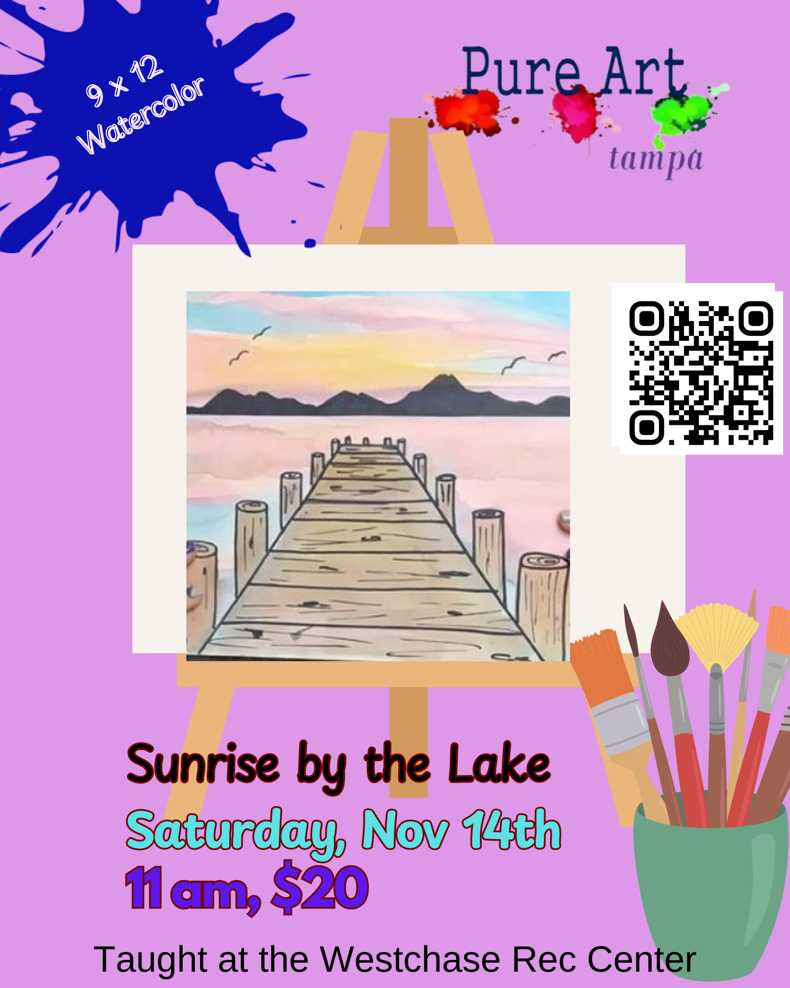 Sunrise by the Lake, November 14th @ 11am