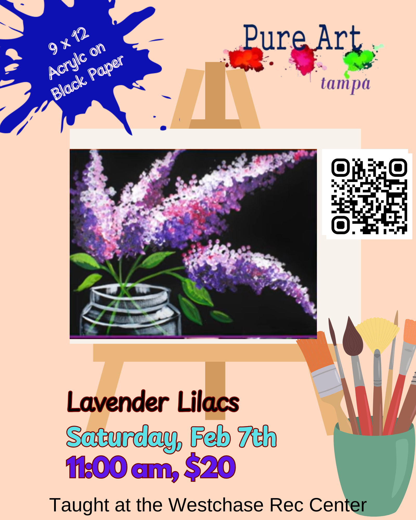 Lavender Lilacs, 2/7/26, 11am-12pm