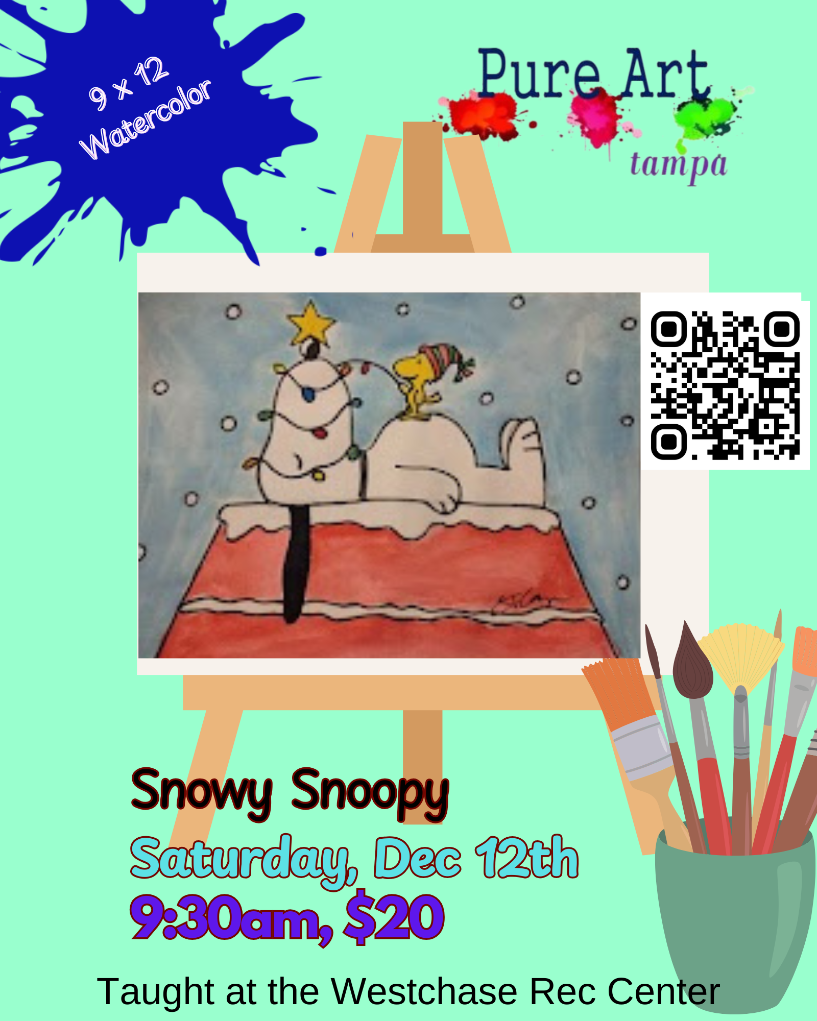 Snowy Snoopy, December 12th @ 9:30am