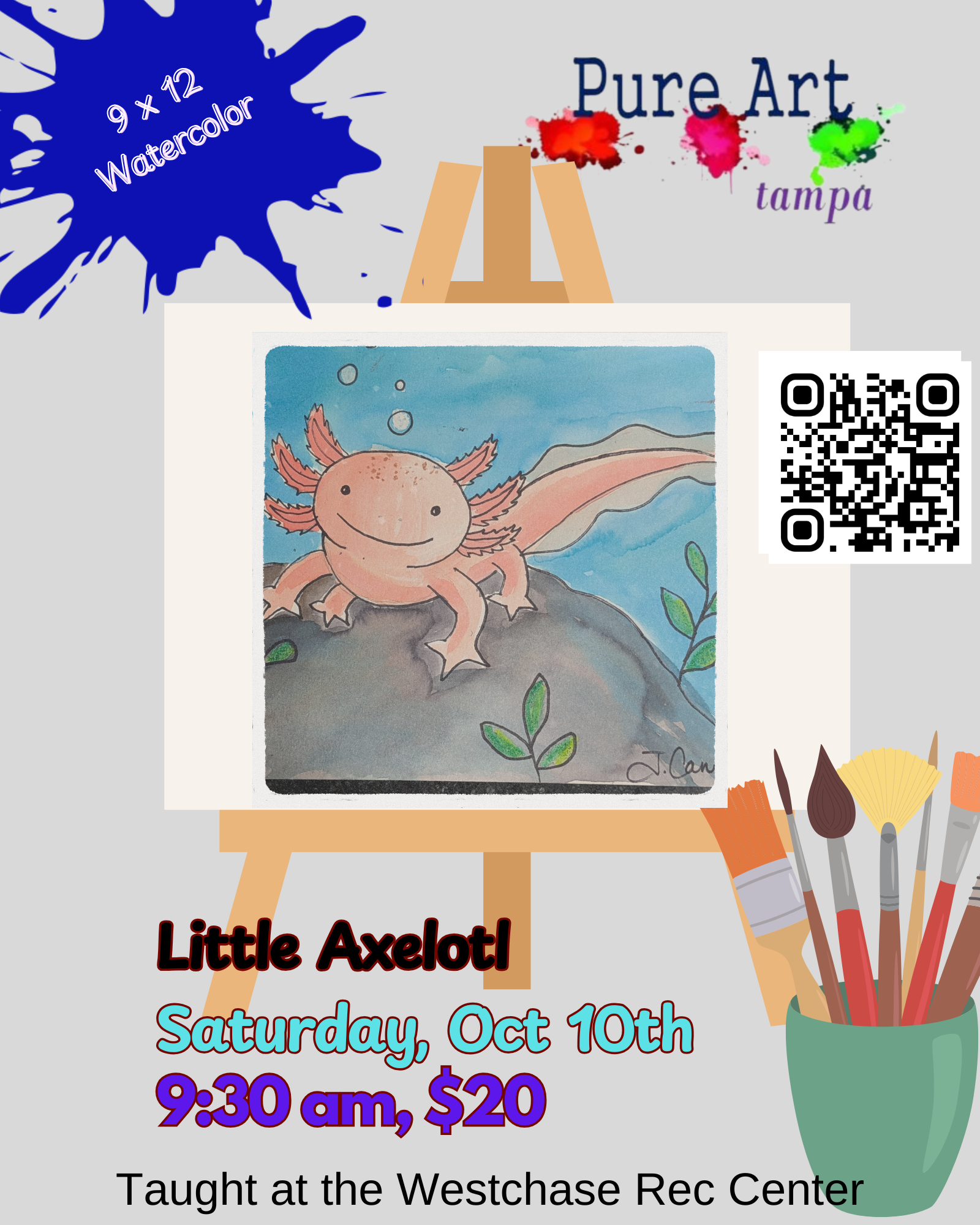 Little Axolotl, October 10th @ 9:30am