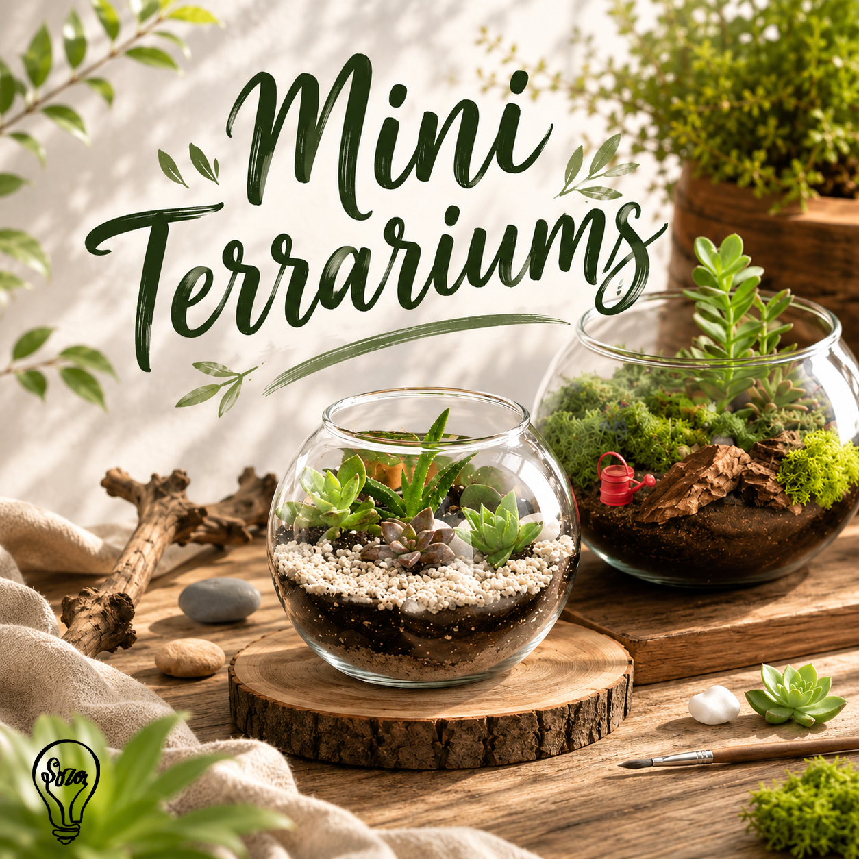 Exploration: Mini Terrariums
