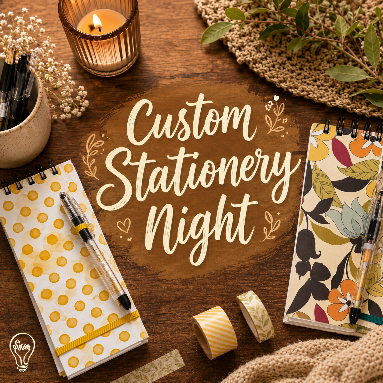 Exploration: Custom Stationery Night
