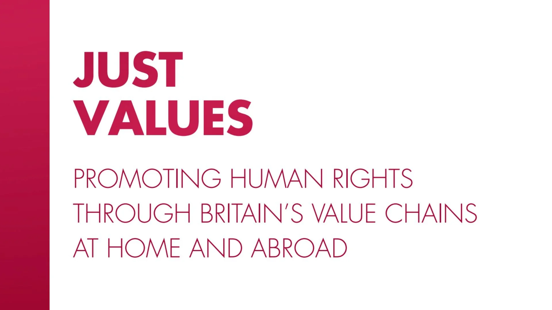 New Report from The Fabian Society estimates the cost of labour exploitation and environmental harm in the UK at £4.4billion and shows how new mandatory legislation is a cost-effective solution.