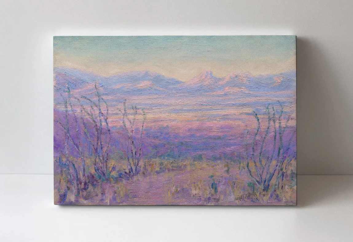  High Lonesome Road (1935) -   NEW !    16” x 20” canvas on stretcher  $ 400 donation or $ 40 per month 