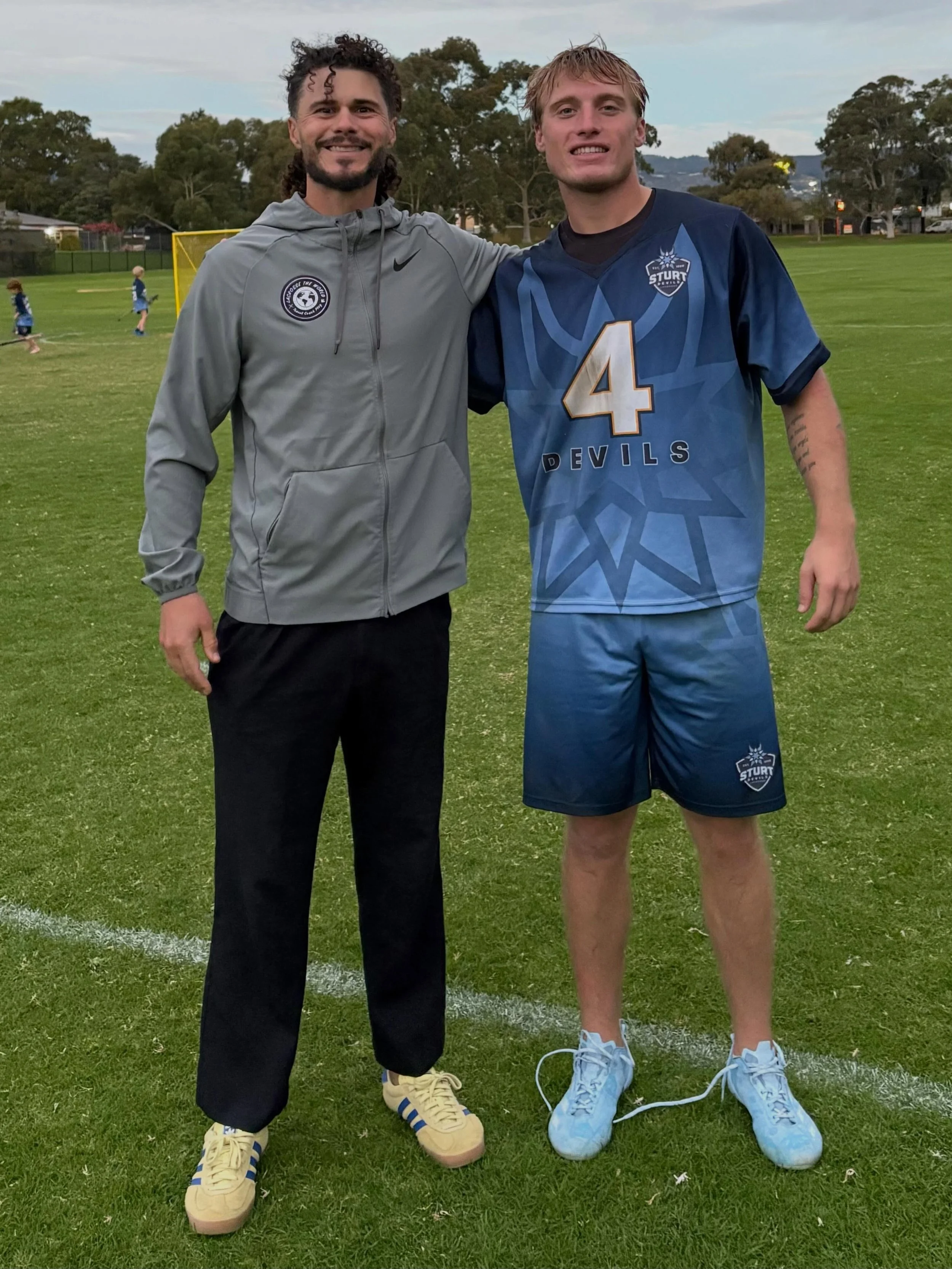 LTW Down Under 🇦🇺🥍

At the end of May, LTW Founder Matt Ramsey traveled to Adelaide, South Australia, and had the opportunity to catch up with one of our LTW athletes, Ethan, during his Australian lacrosse experience.

One of the highlights of the