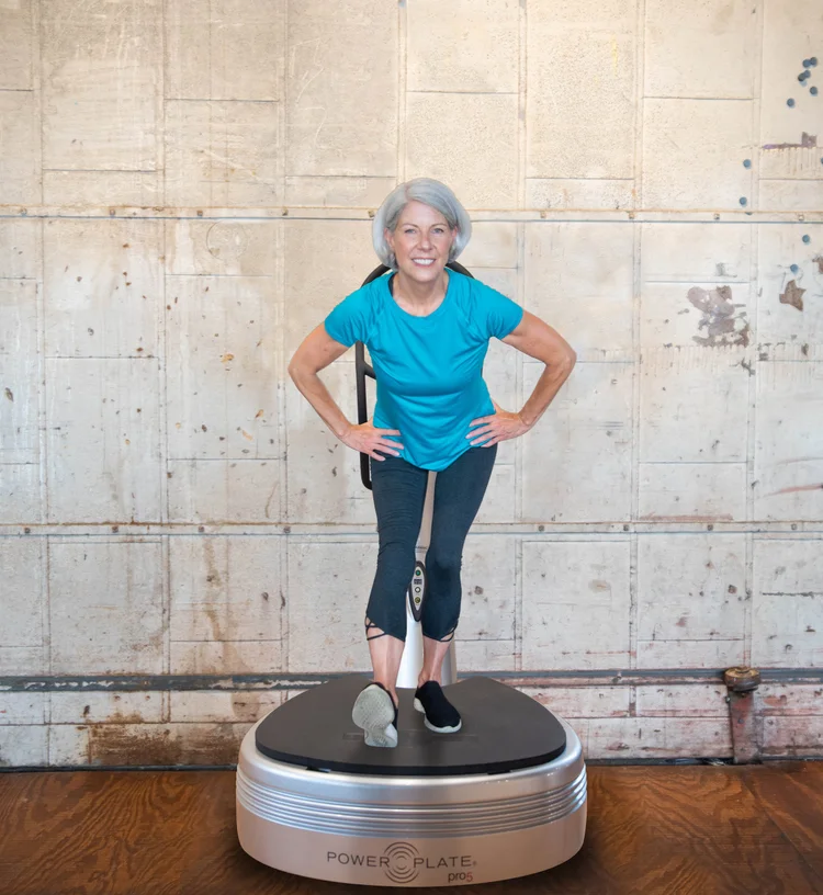 Reduce your fall risk with power plate.
