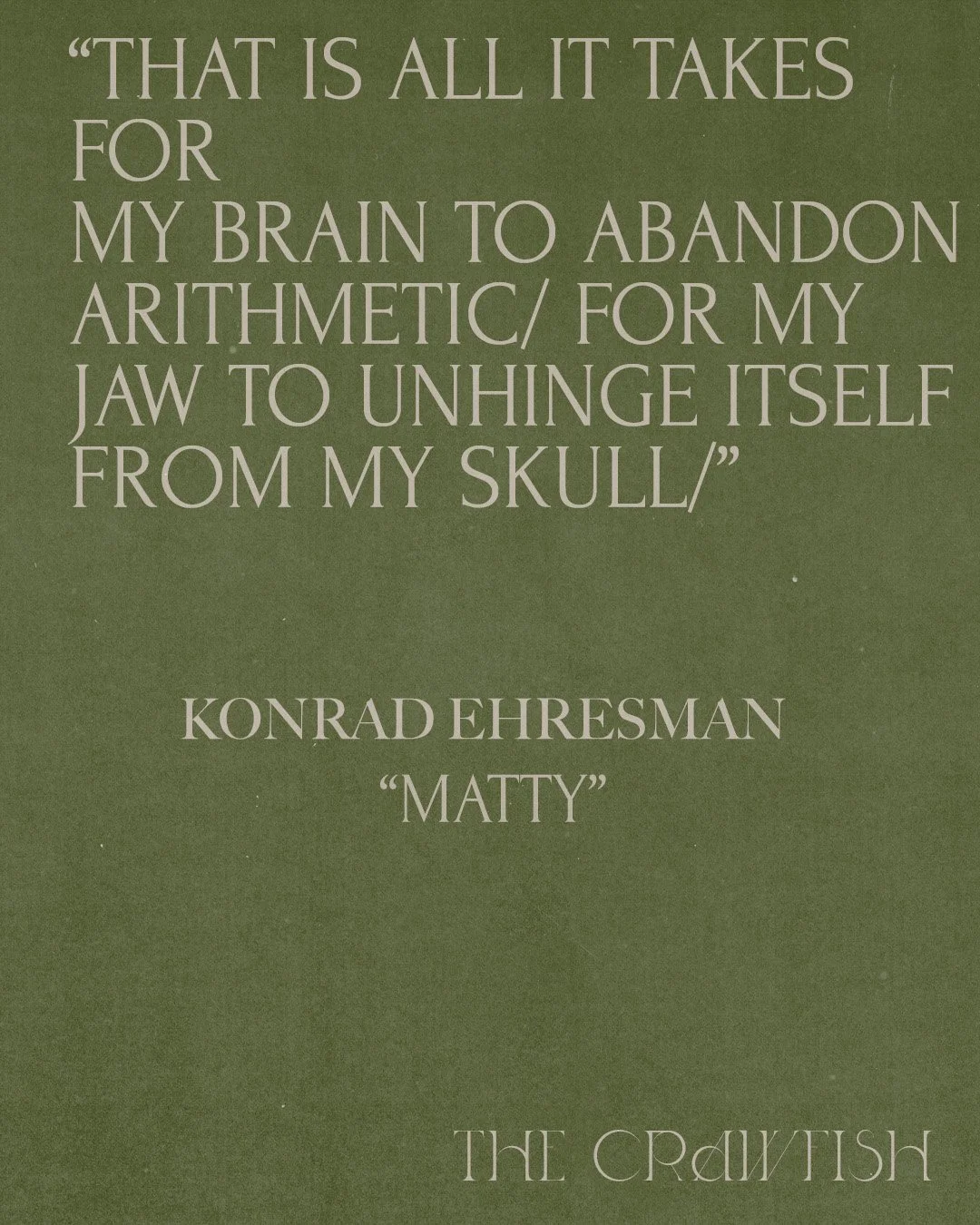 Matty//Konrad Ehresman