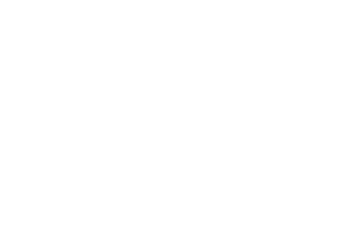 A white cursive letter 'R' on a black background.