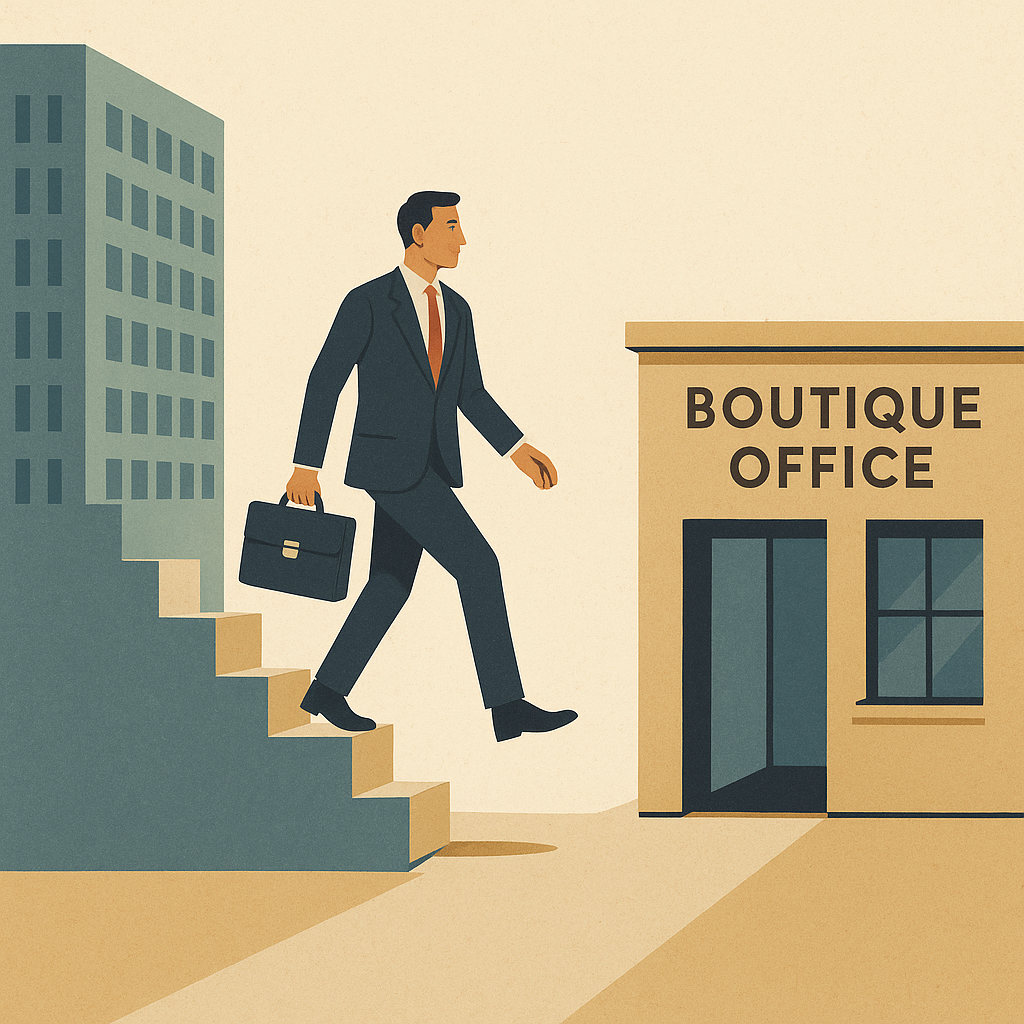 Why BigLaw Attorneys Are Flocking to Boutique Firms