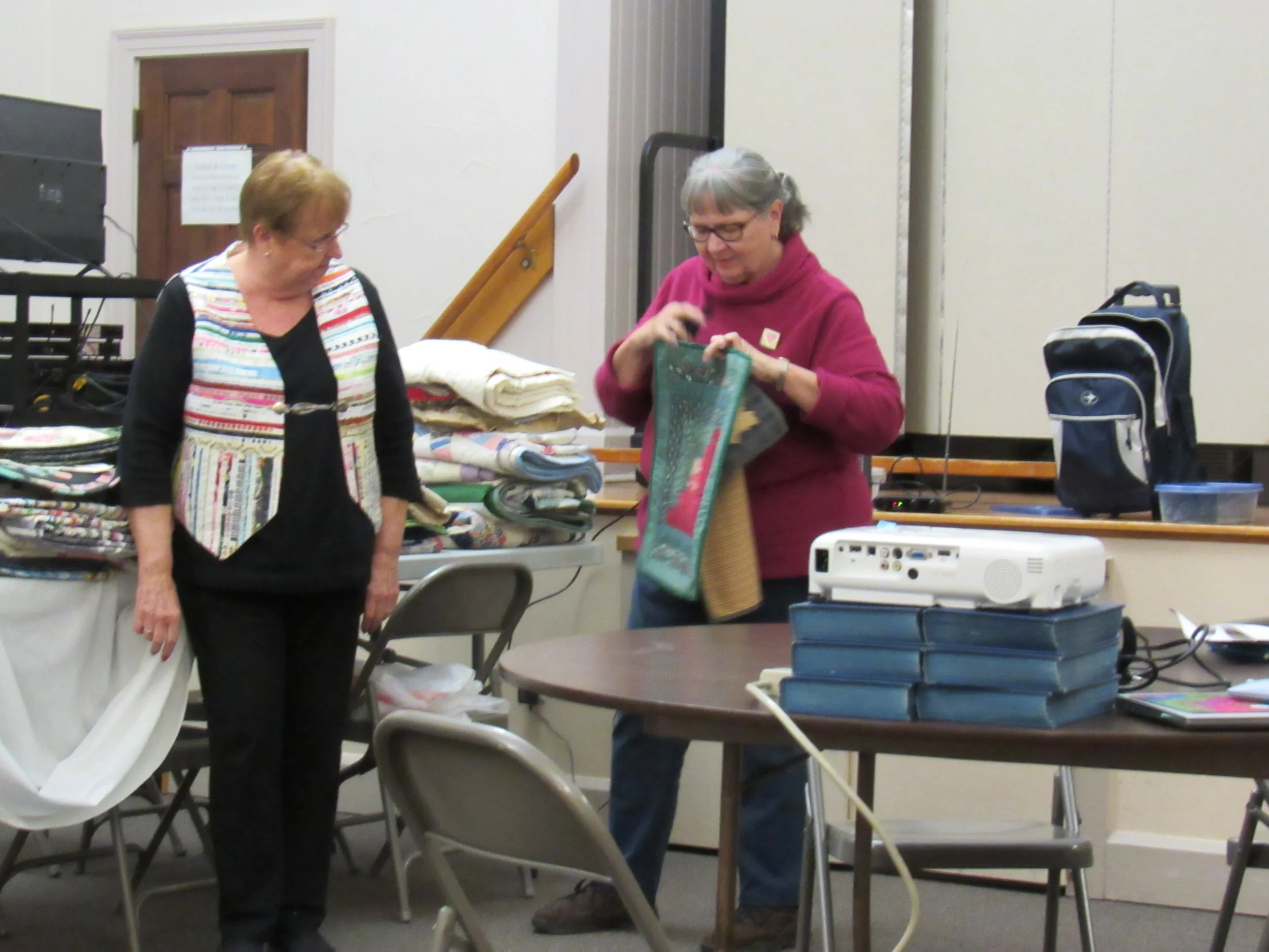  Evening program – Trunk Show by Martha Drabiski and Kathy Keren 