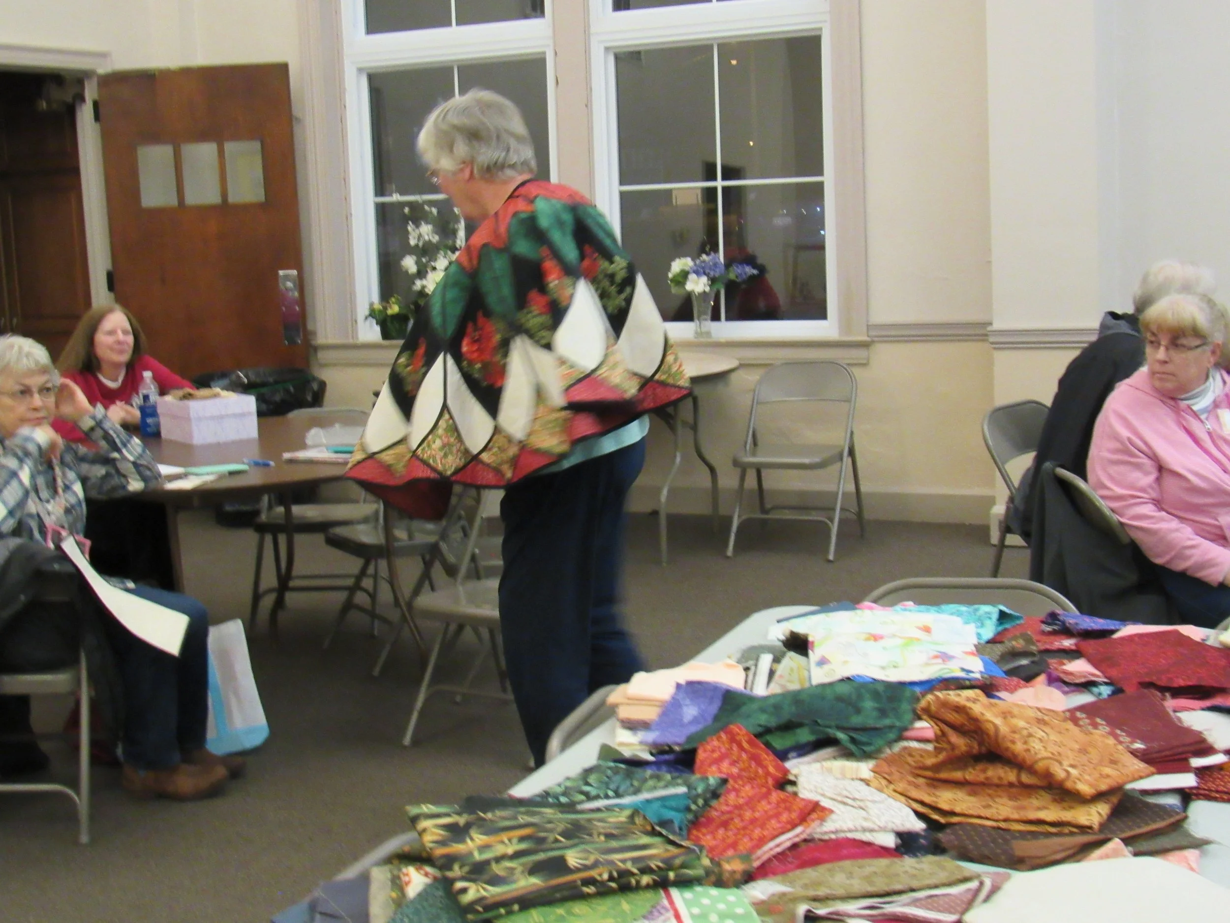  Member Show and Tell – Lea White and tree skirt 