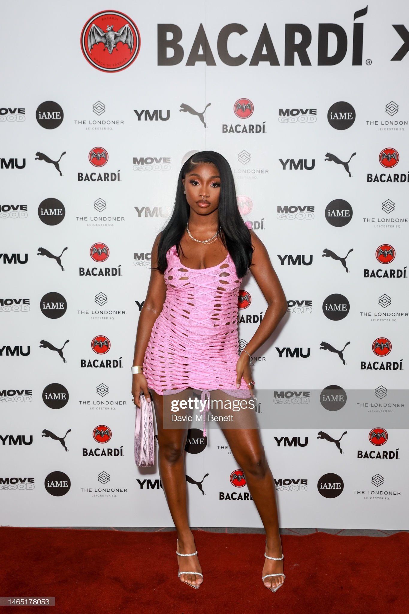 Indiyah Polack on the red carpet