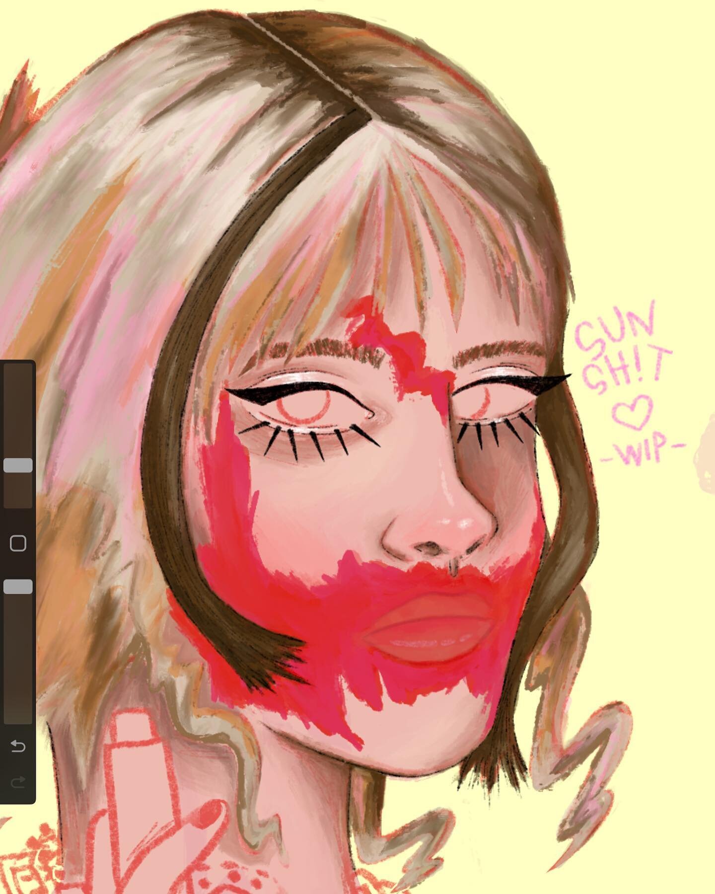 lil wip post 🖤 sorry for the inactivity, art block + comms been kicking my ass this month &lt;/3 luv u all