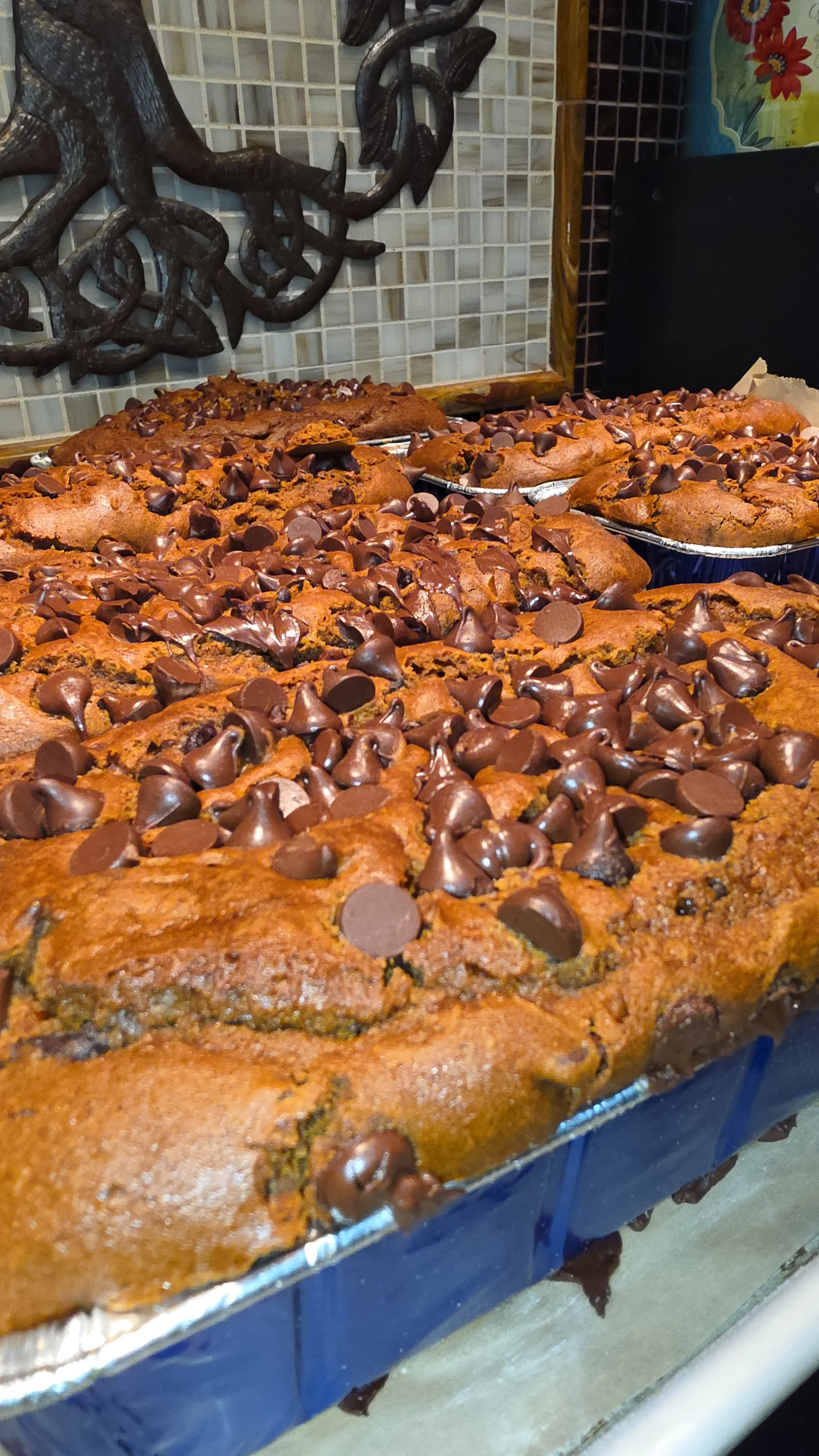 Pumpkin chocolate chip bread lots of loaves.jpg