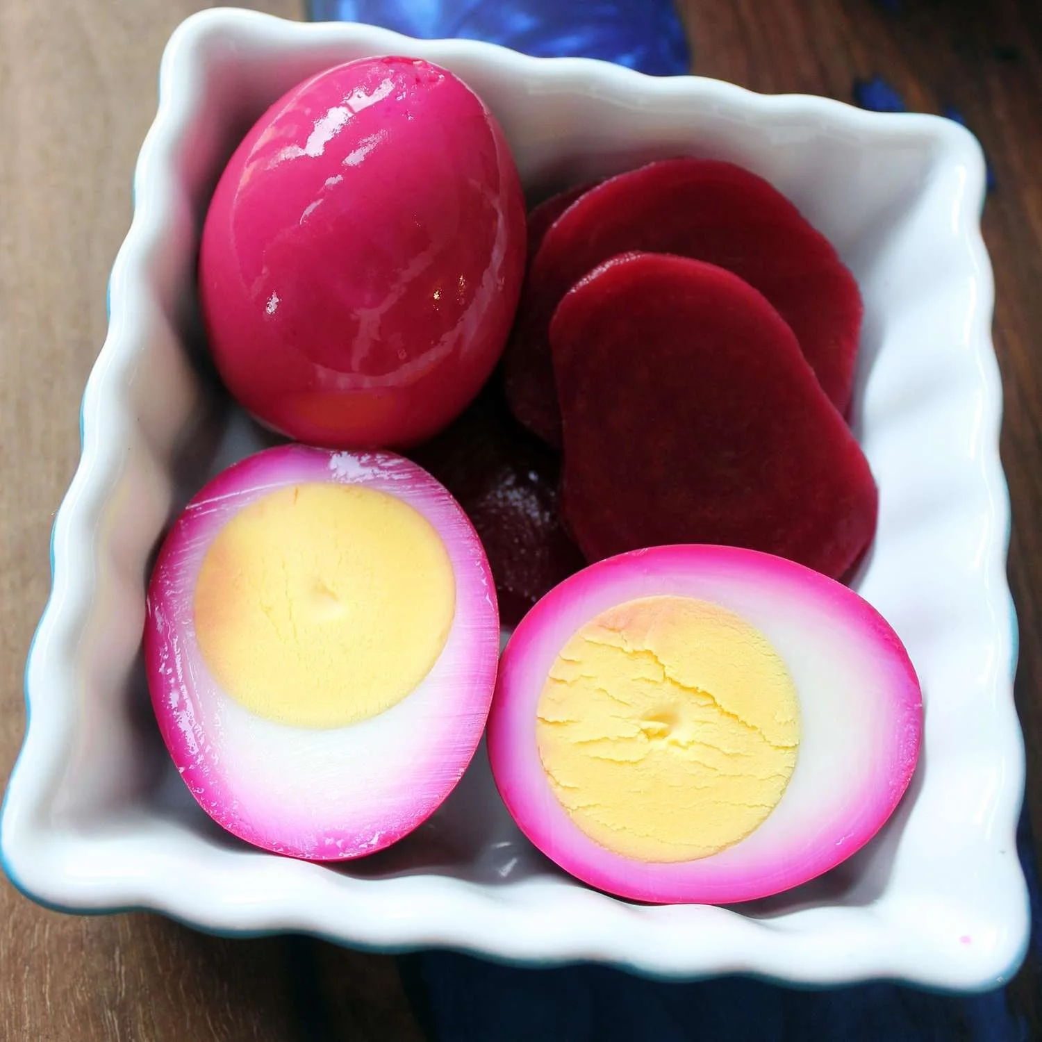 Red Beet Pickled Eggs (1  dozen)