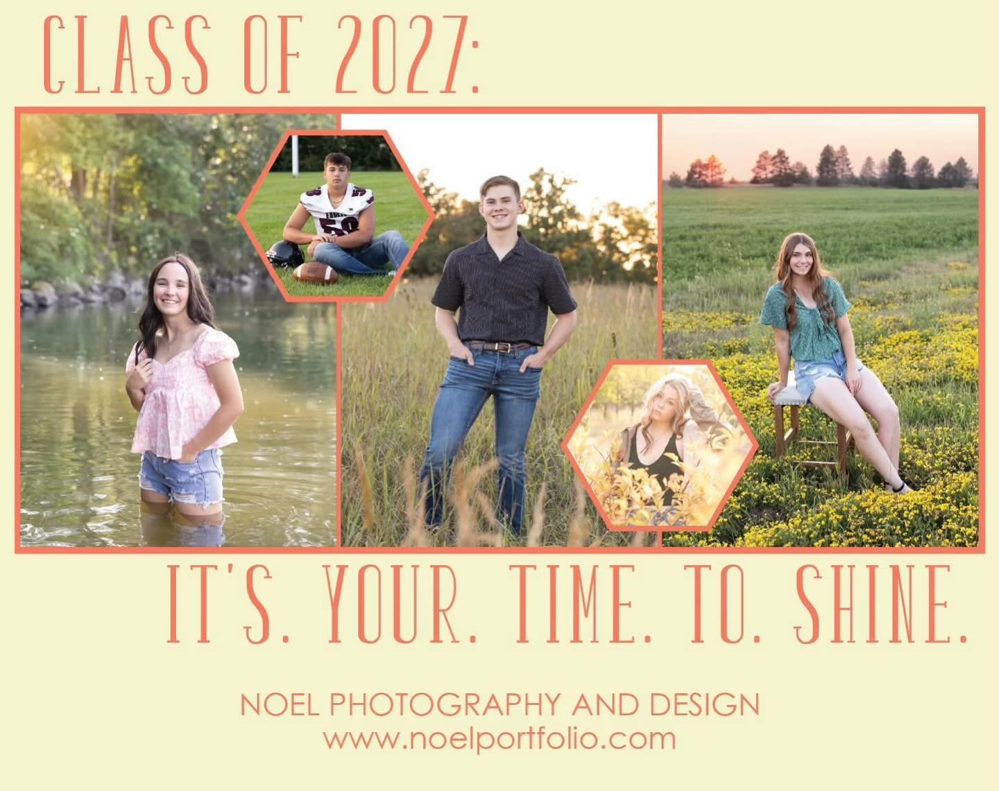 Bookings are now open for Senior Portraits: Class of 2027. My senior shoots focus on:

✨Creating a fun relaxed experience that focuses on you - and only you.
✨Well planned timelines to get the most out of your session.
✨Session options that allow you