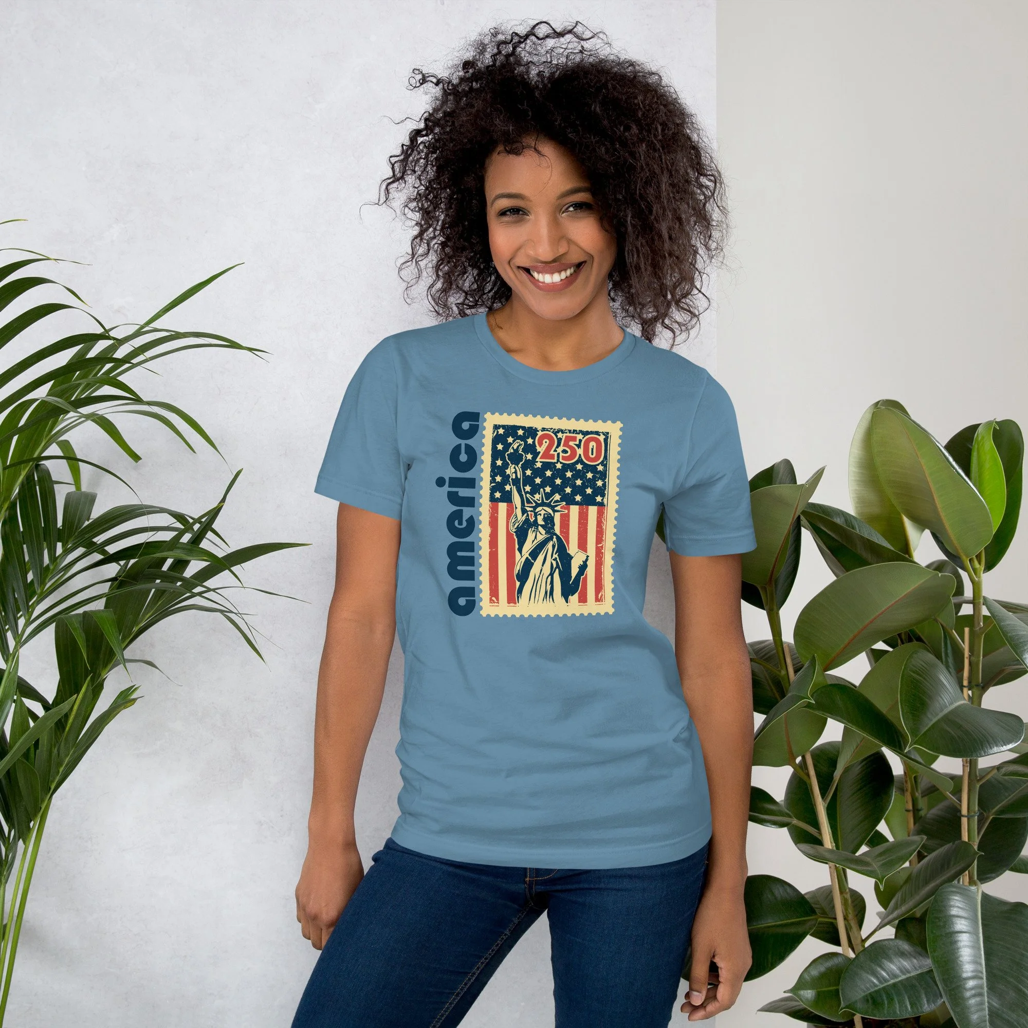 USA Stamp - Unisex T-Shirt