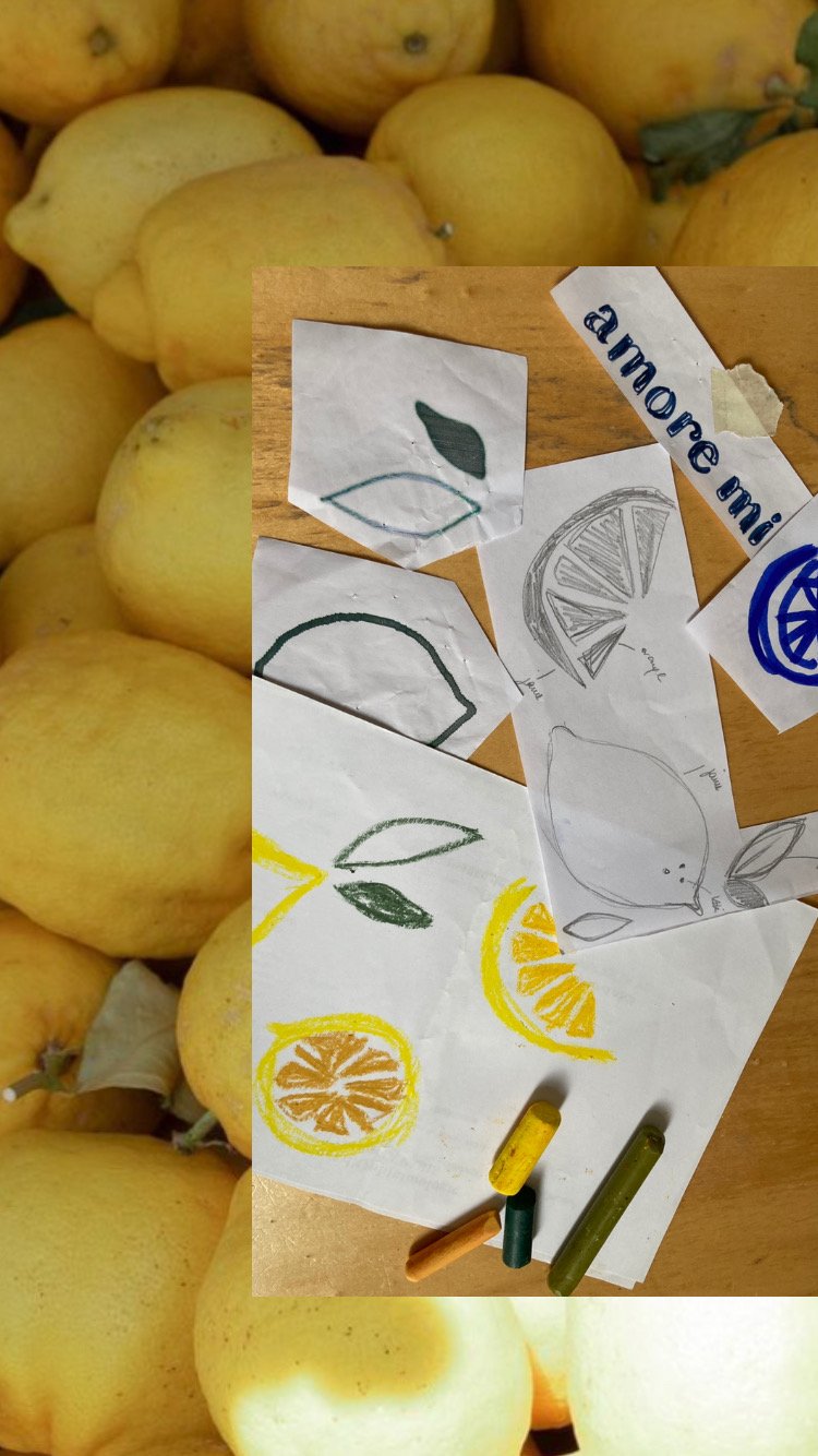 Personnalisation autour d'un motif citron