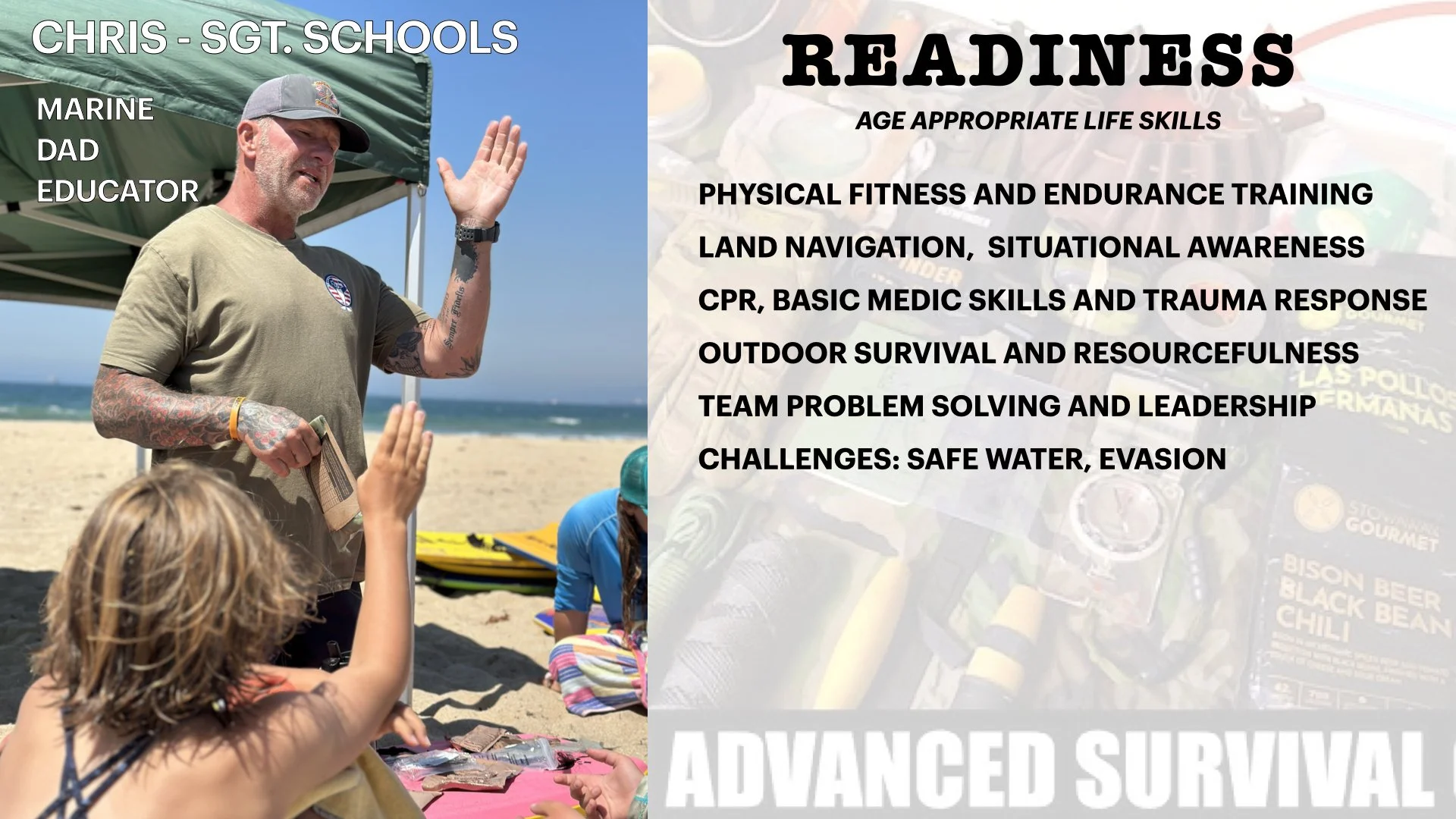 Meet Sergeant Schools: Leading Aqualand’s Surf &amp; Readiness Program