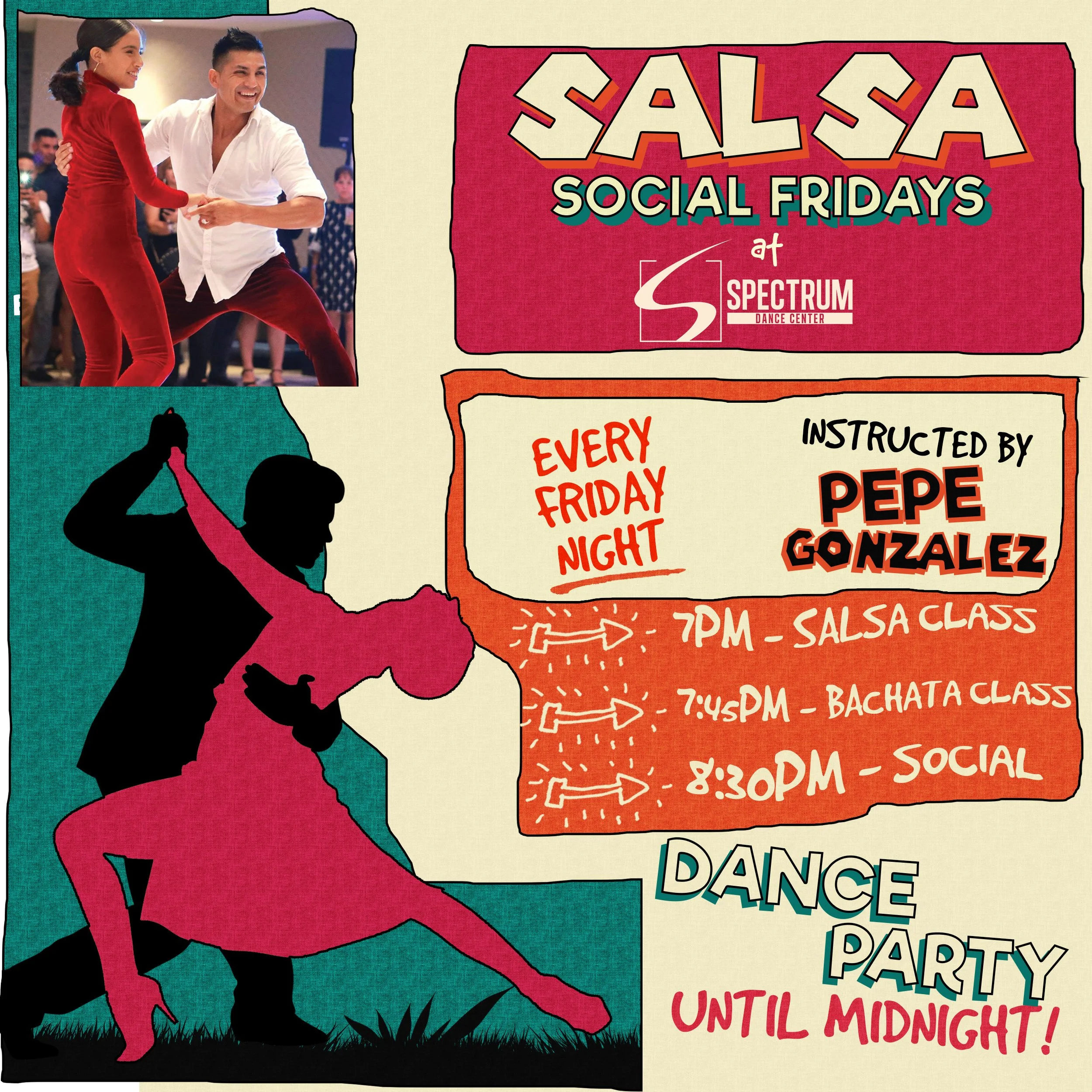 Salsa Friday Salsa Social Fridays โ Spectrum Dance Center
