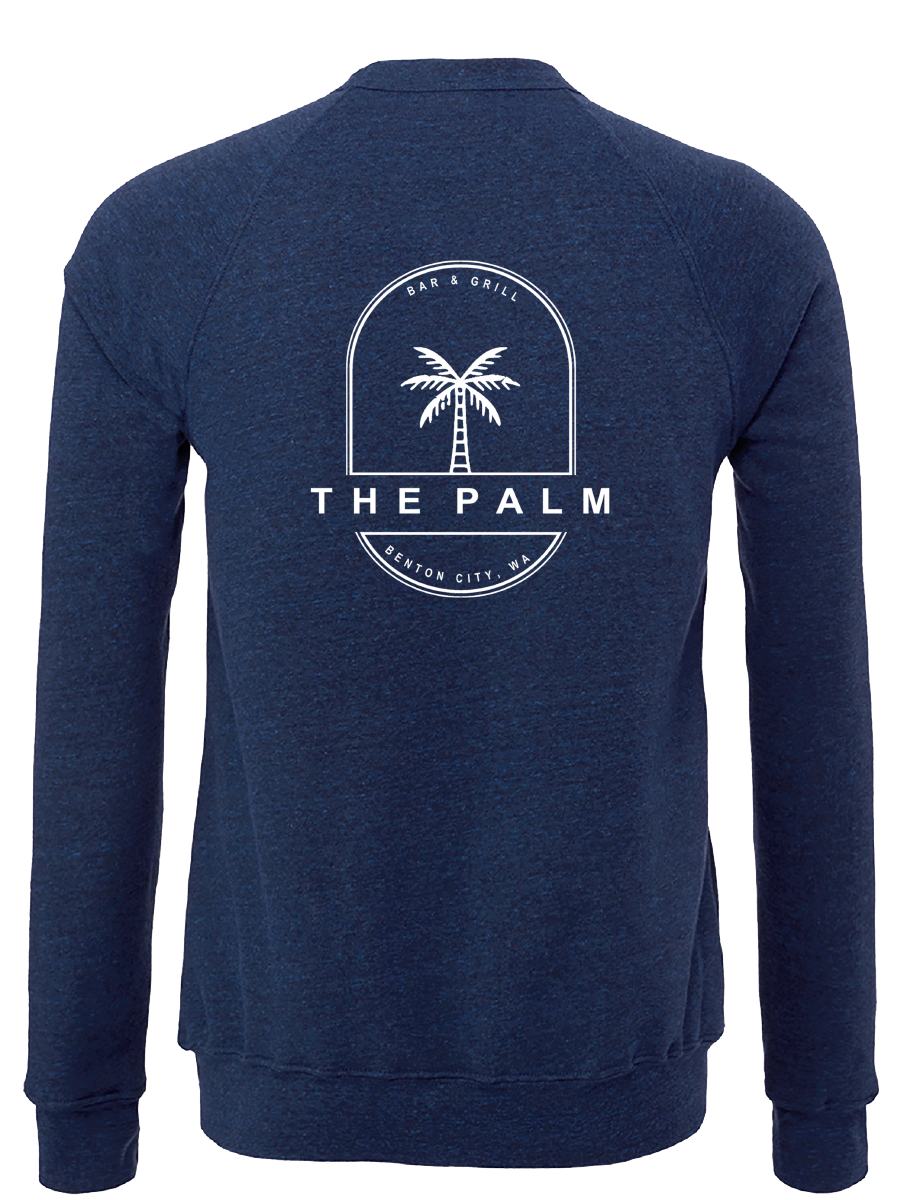 The Palm Bar & Grill™_Gear_3901_Navy Triblend_Back-01.png