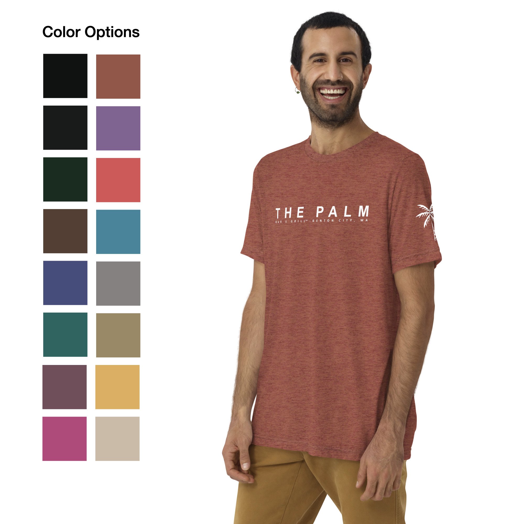 The Palm Bar & Grill™_Palm Unisex T-Shirt.002.jpeg