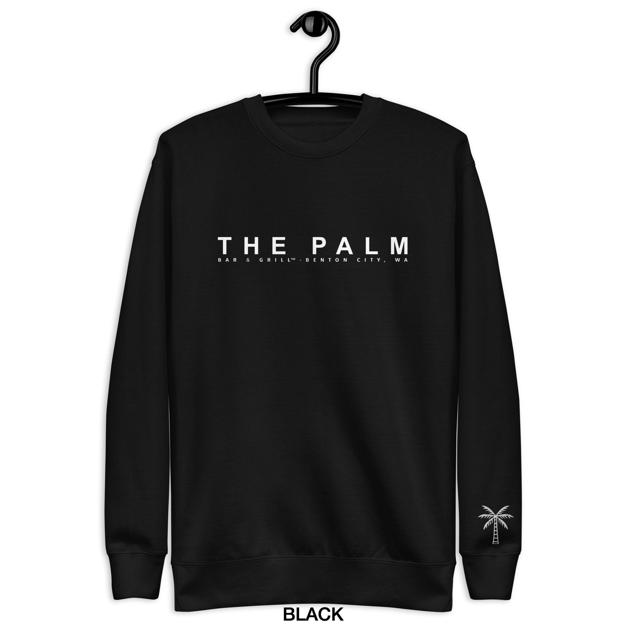 The Palm Bar & Grill™_Palm Unisex Premium Sweatshirt.004.jpeg