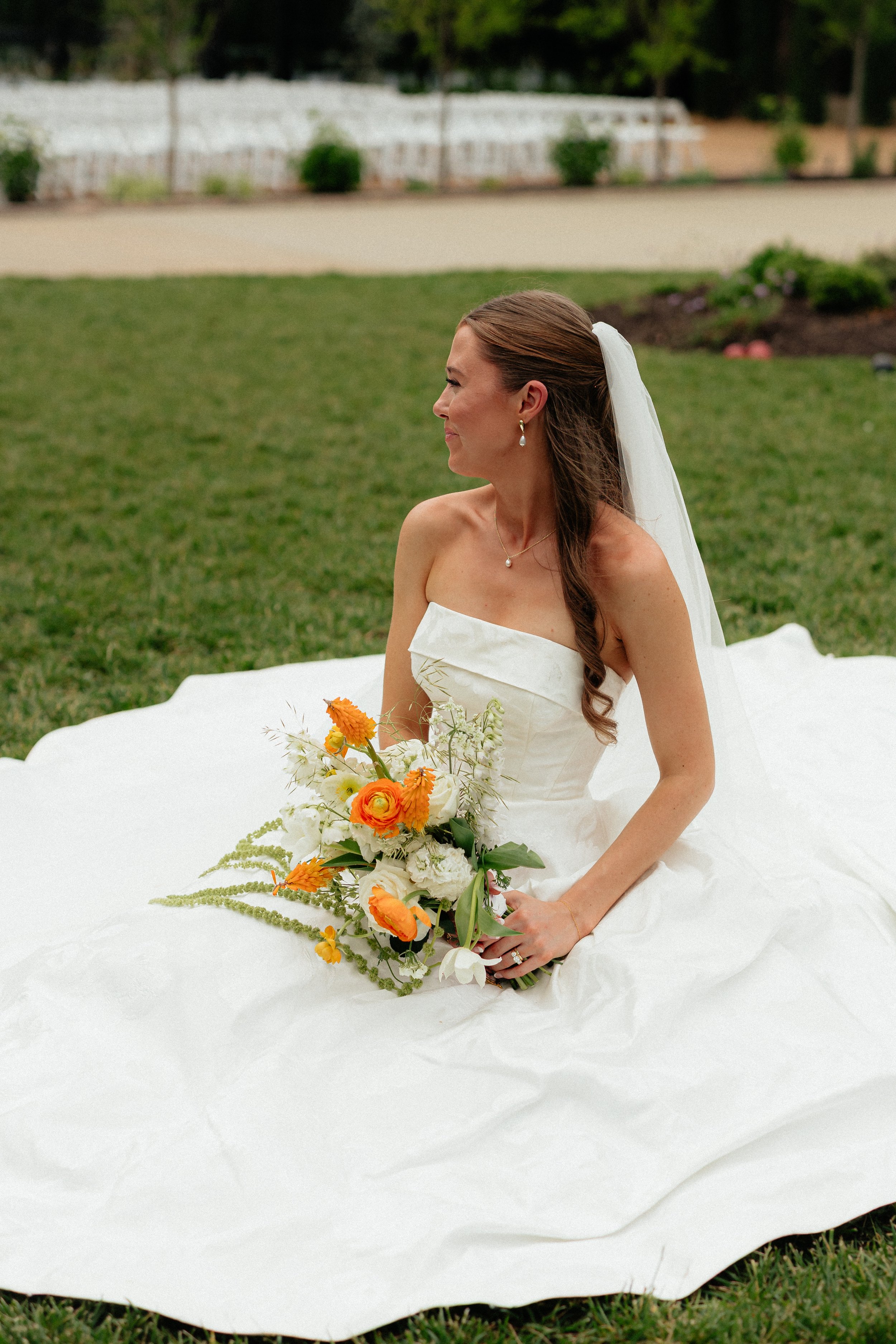 Beautifully styled wedding floral arrangements highlighting the artistry and detail of professional wedding flower design.
