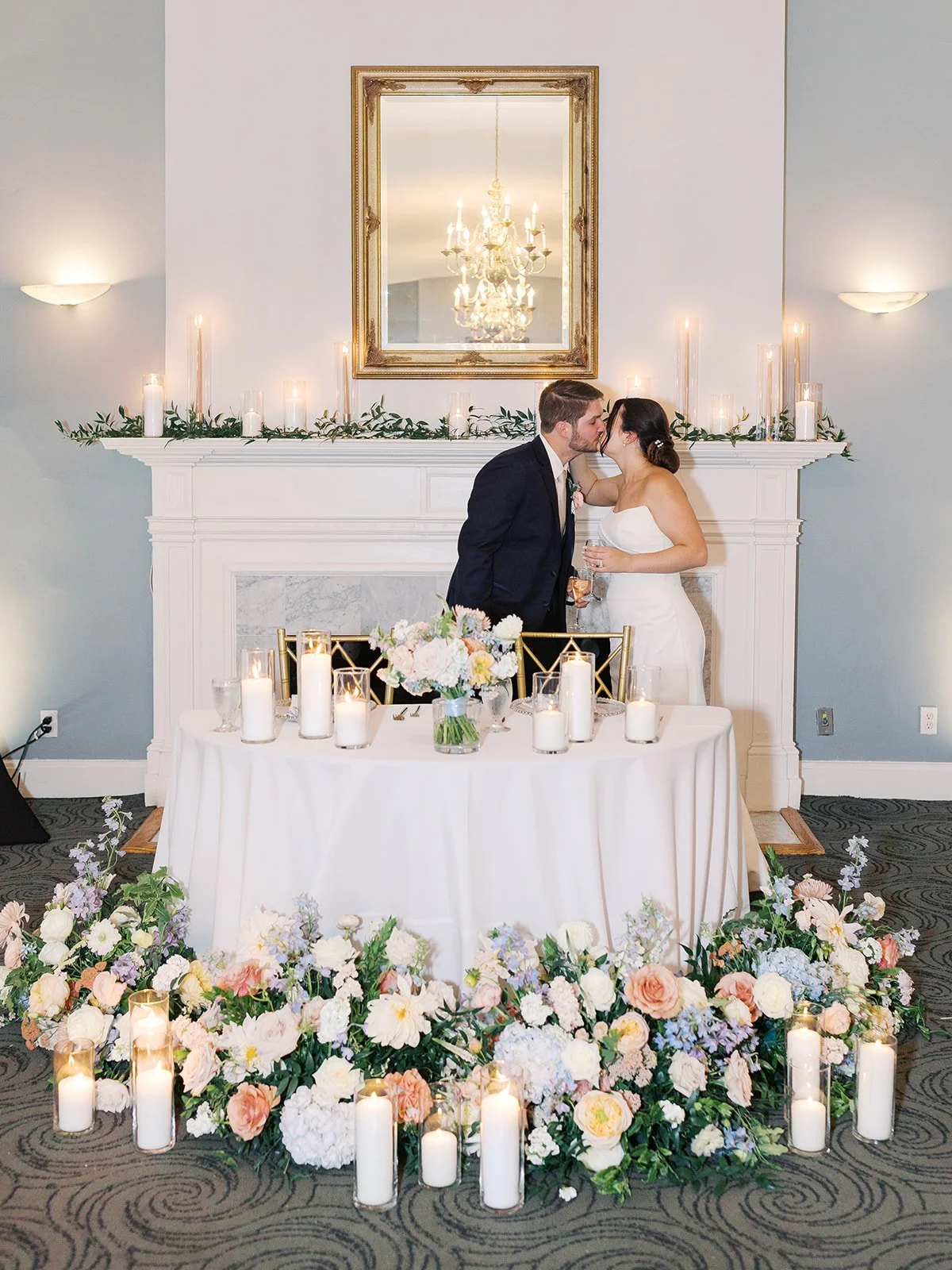 Sweetheart Table Florals