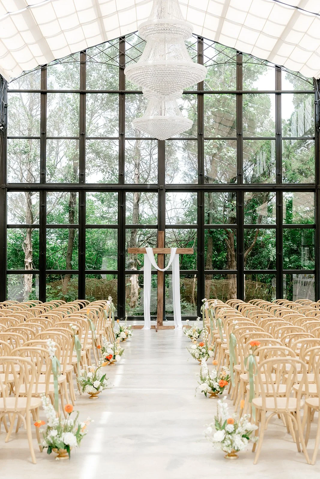 Meadow Aisle Arrangement