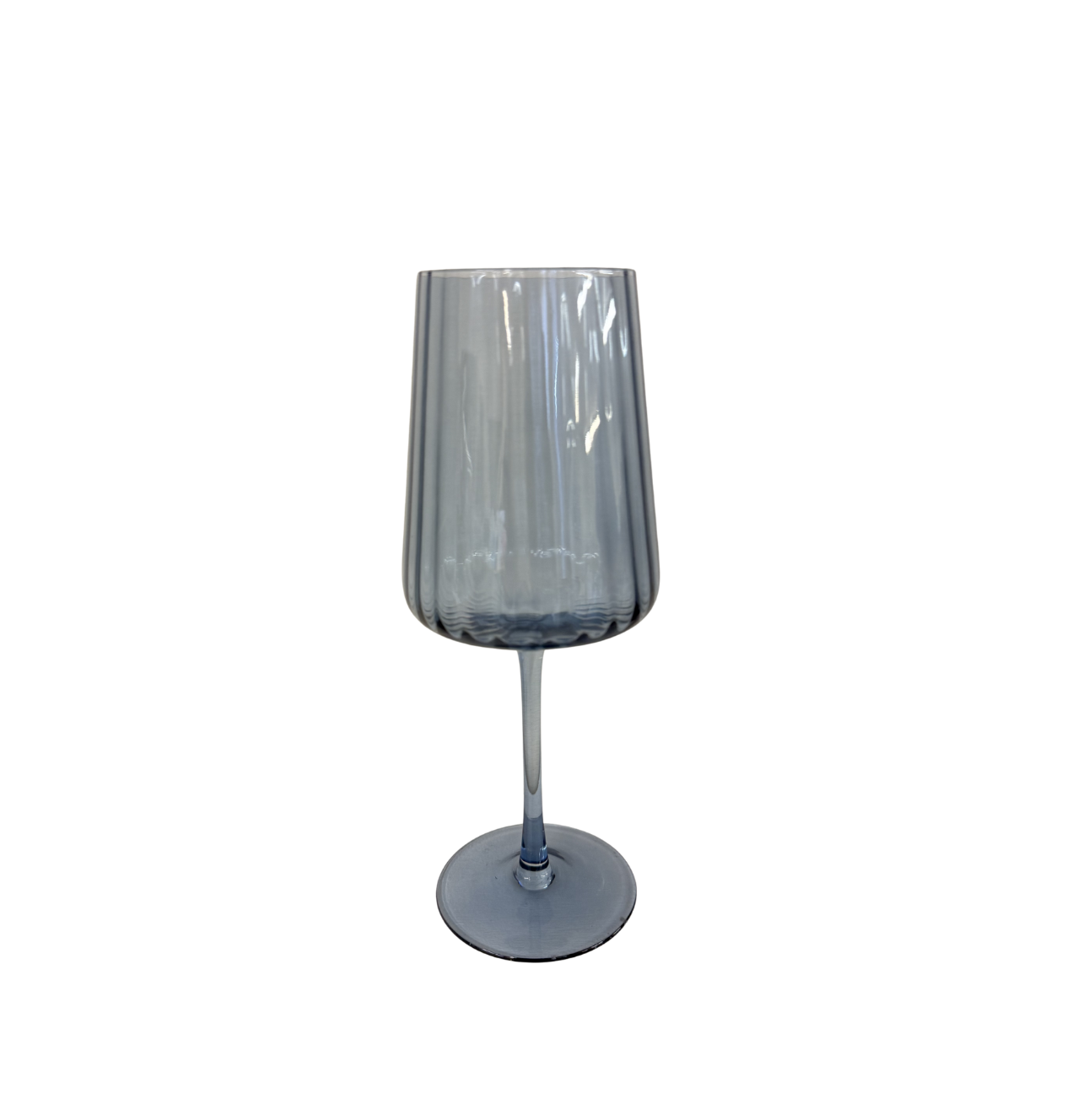 Dusty Blue Drinking Glass