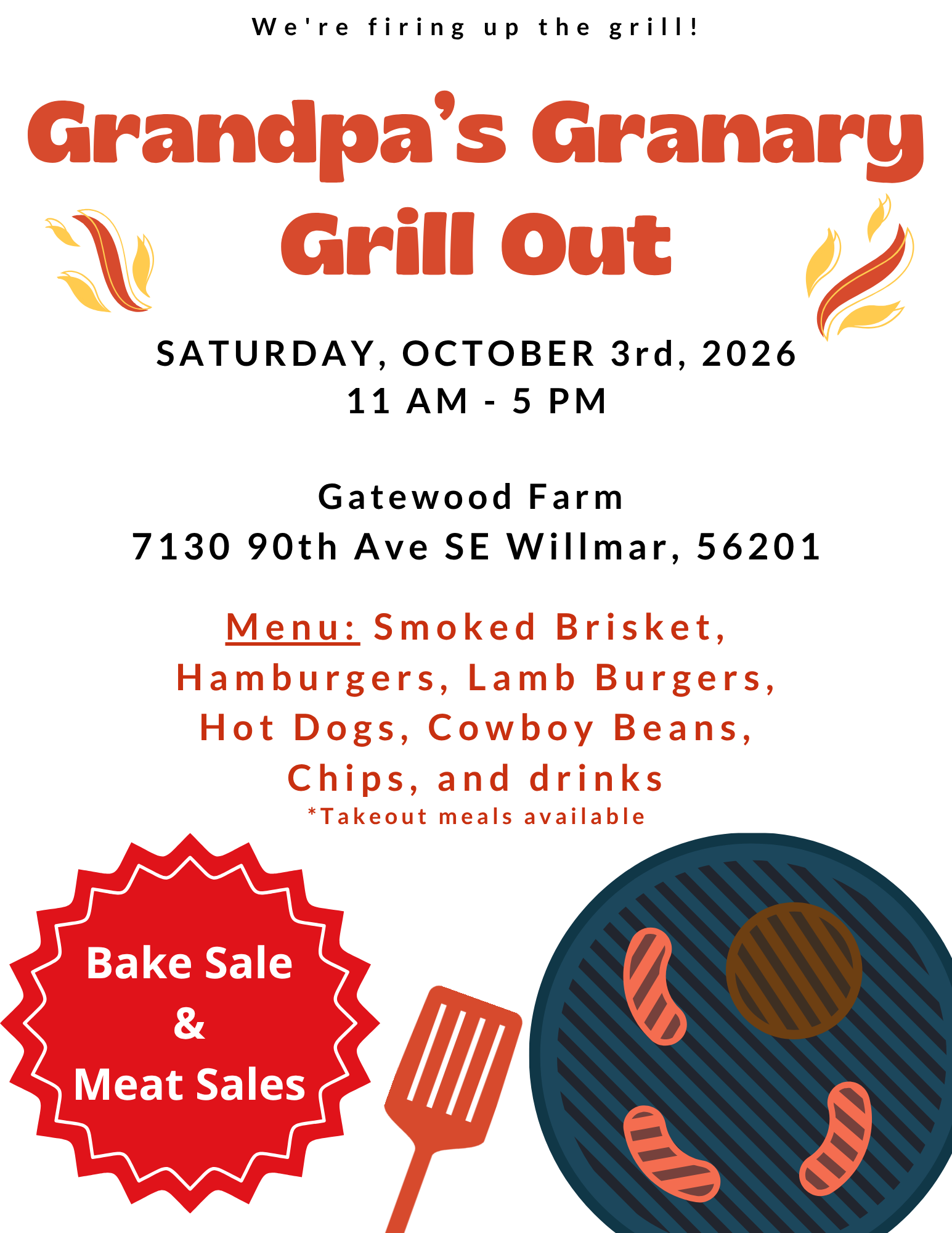 Grandpa's Granary Grill Out