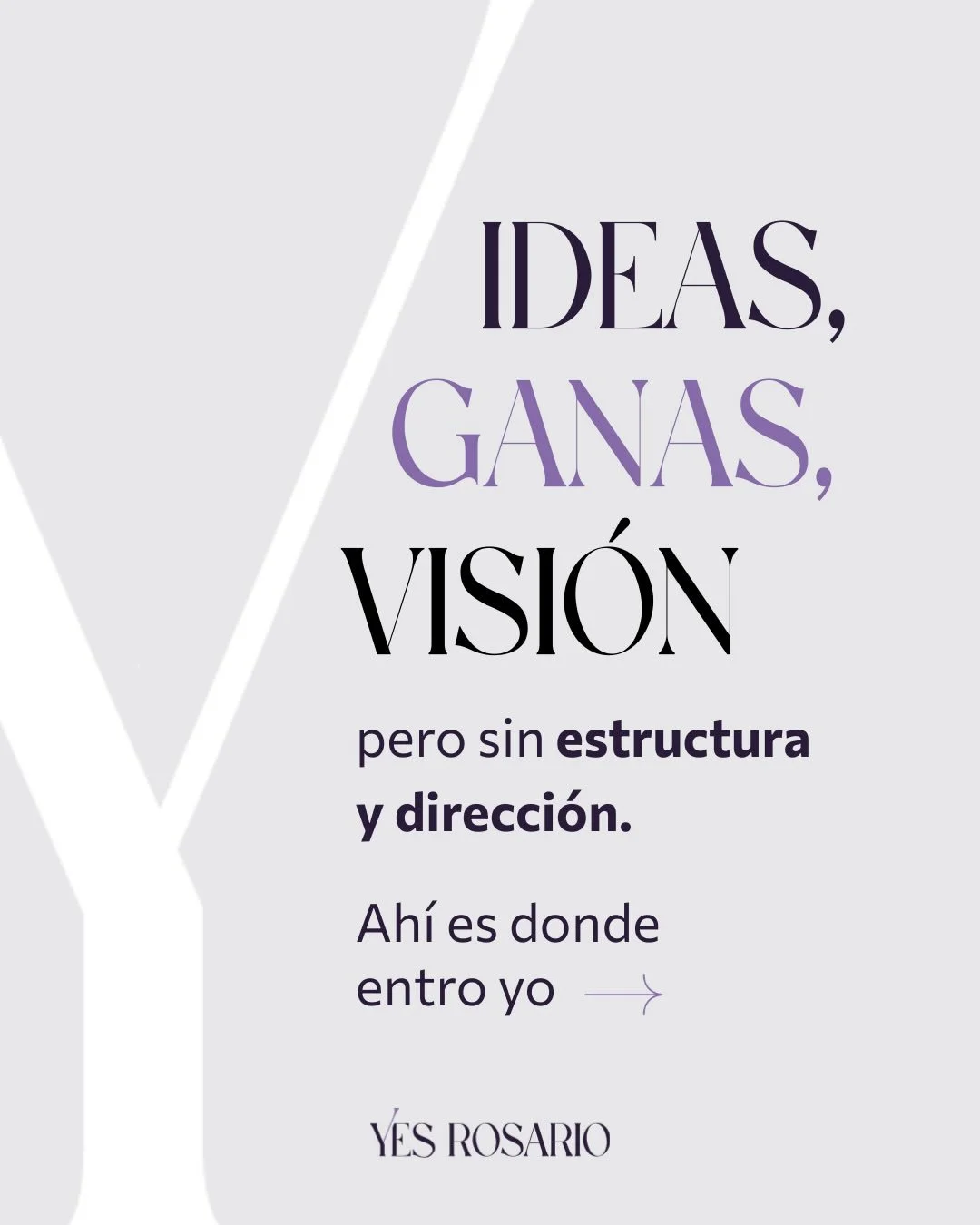 Si tienes talento y buenas ideas, pero sientes que todo est&aacute; un poco desordenado, es m&aacute;s com&uacute;n de lo que imaginas.

Tienes la capacidad. Solo necesitas estructura para convertirlo en un sistema.

Ah&iacute; es donde entro yo. Te 