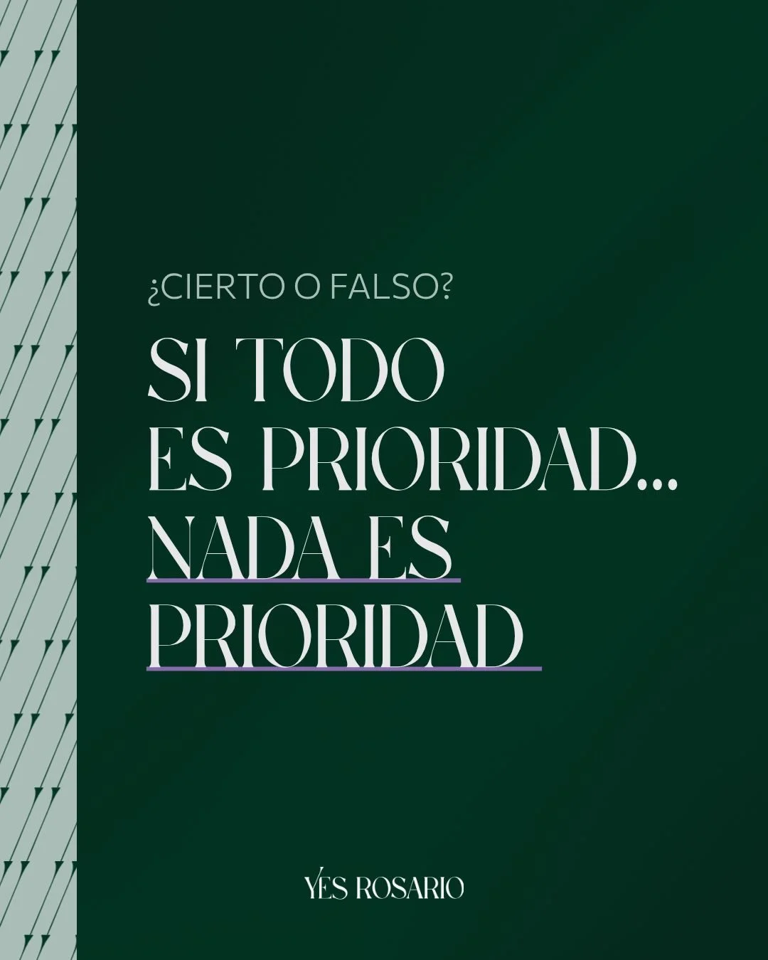 Haz este ejercicio:

 1️⃣ Haz una lista de todas las tareas que tienes pendientes en las pr&oacute;ximas 2 semanas.
 2️⃣ Marca cu&aacute;les son importantes (las que tienen impacto real en tu vida, negocio o proyectos).
 3️⃣ Asigna fecha l&iacute;mit