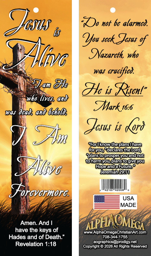 Jesus is Alive bkmk