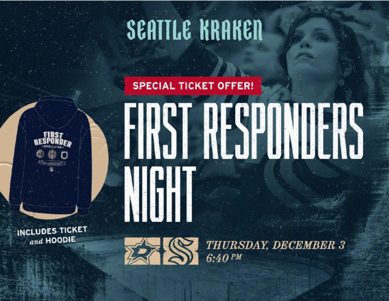 First Responder's Night with the Seattle Kraken