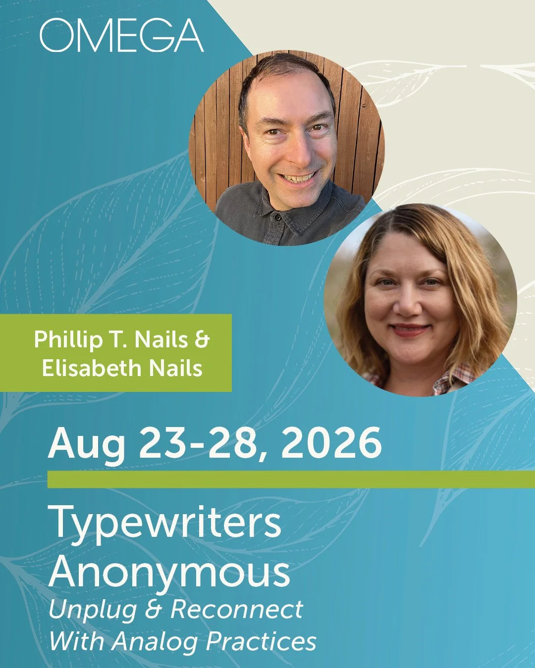 Typewriters Anonymous at OMEGA Institute