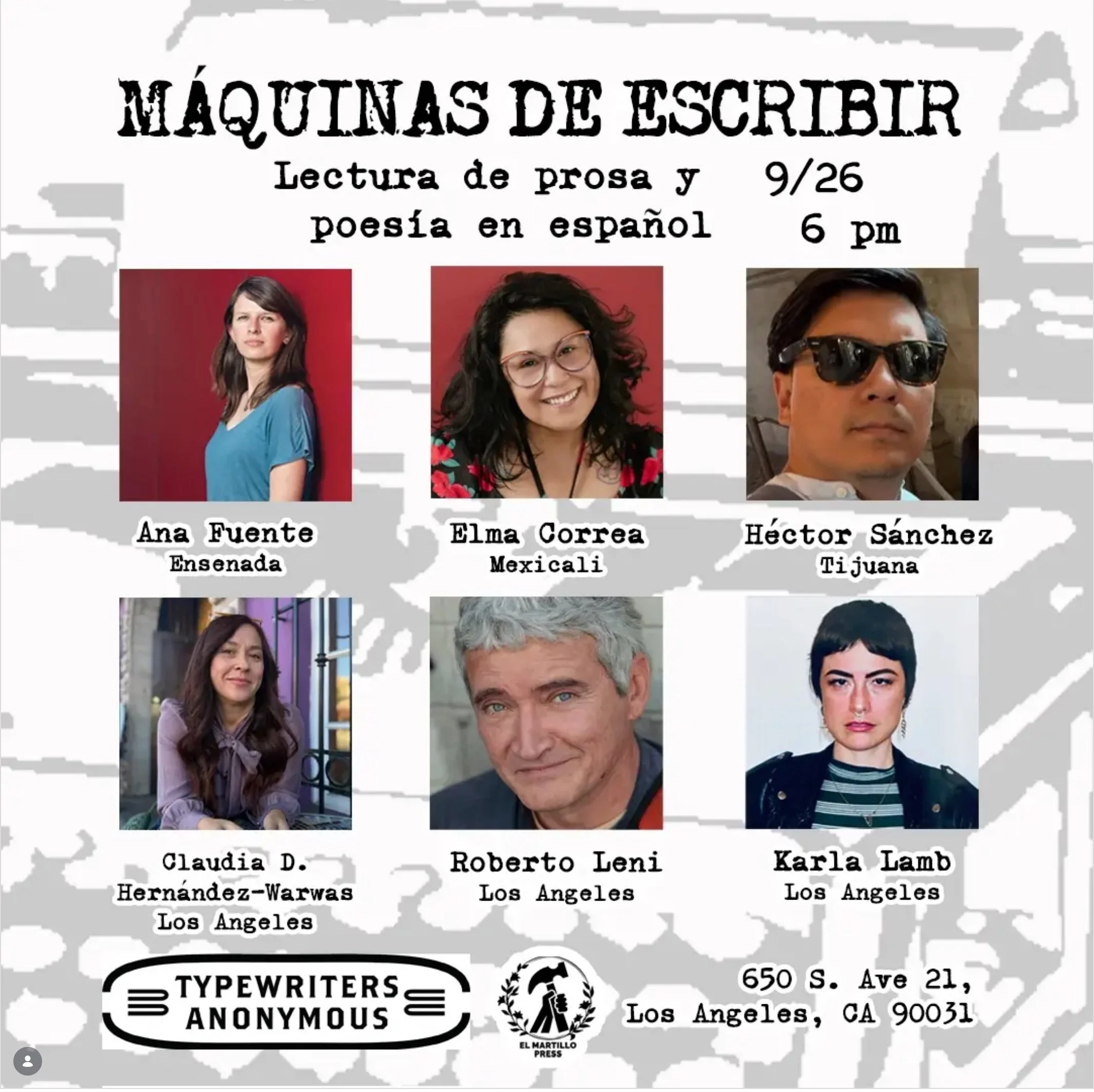 Máquinas de Escribir