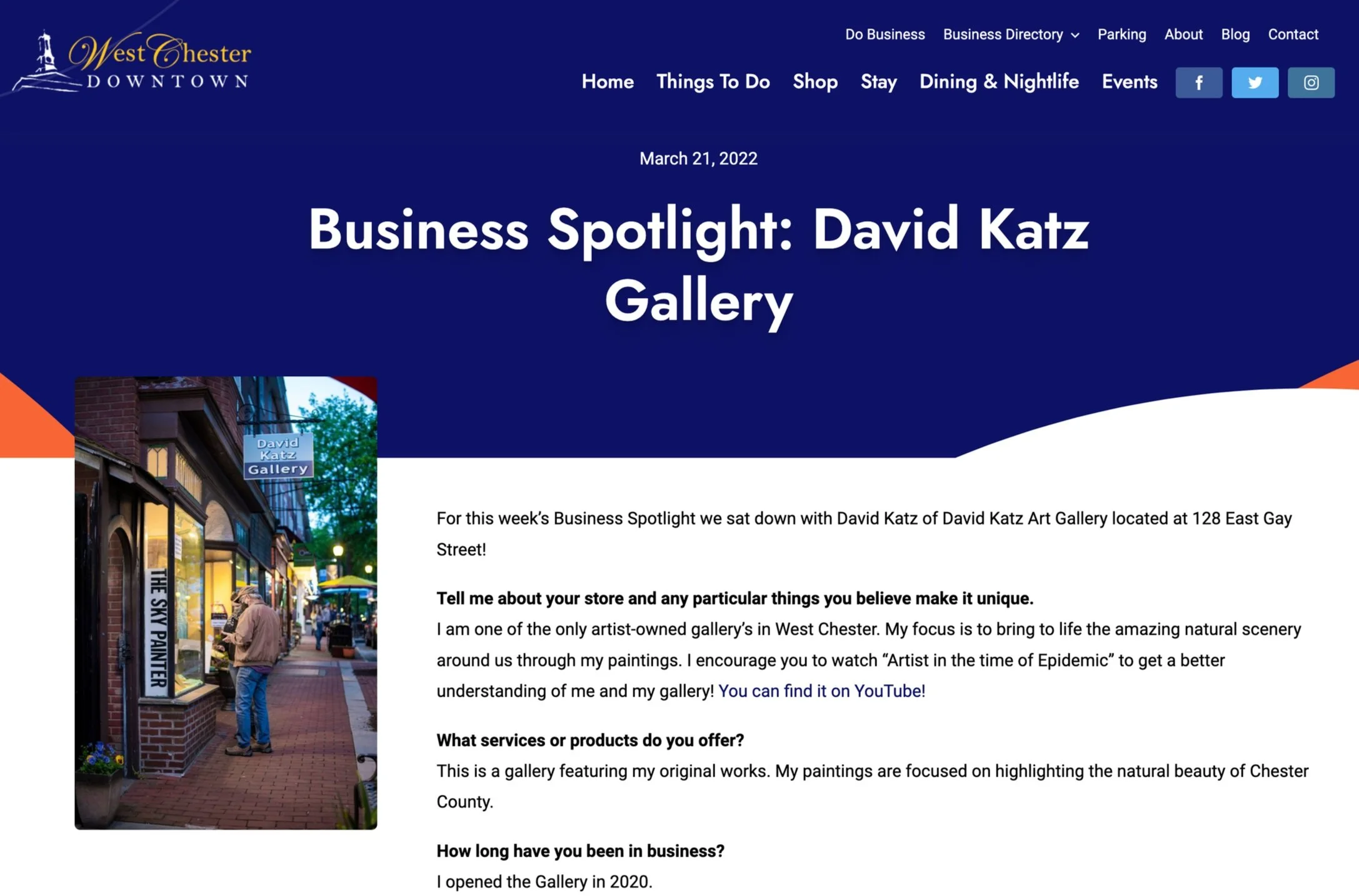 Downtown West Cheter