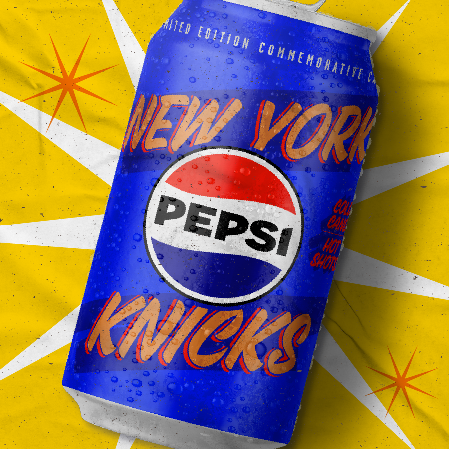 Limited Edition Pepsi Knicks Can