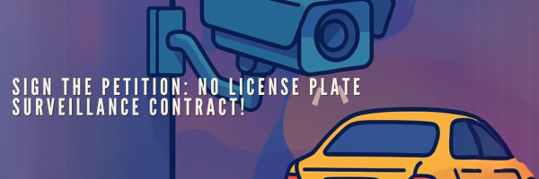 TAKE ACTION: No License Plate Contract Renewal in Austin!