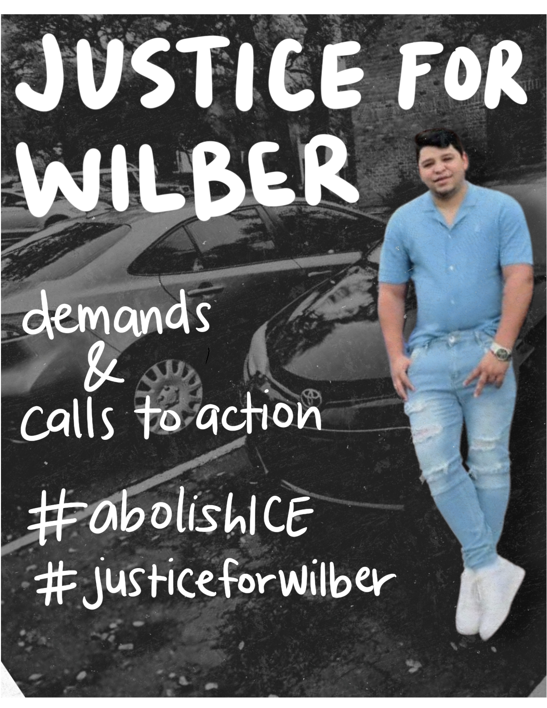 Austin Justice and Labor Advocates Demand Action from Local Leaders Regarding the Shooting of Wilber Garces Rafael Perez and ICE Impunity in Texas