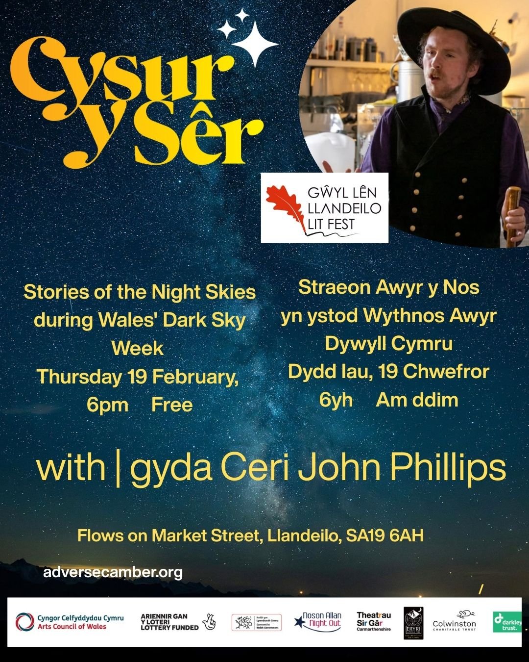 Straeon Awyr y Nos / Stories of the Night Sky