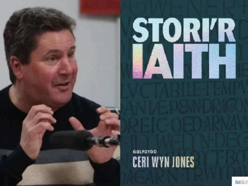 Stori’r Iaith - Ceri Wyn Jones mewn sgwrs banel