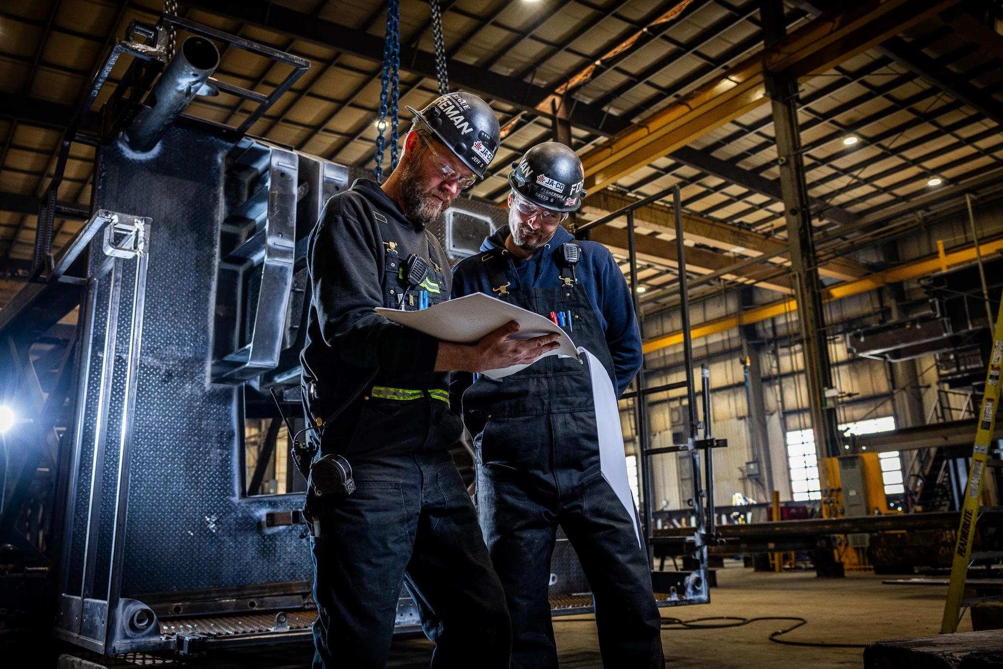 JA-CO Welding, shot for KEEN Creative