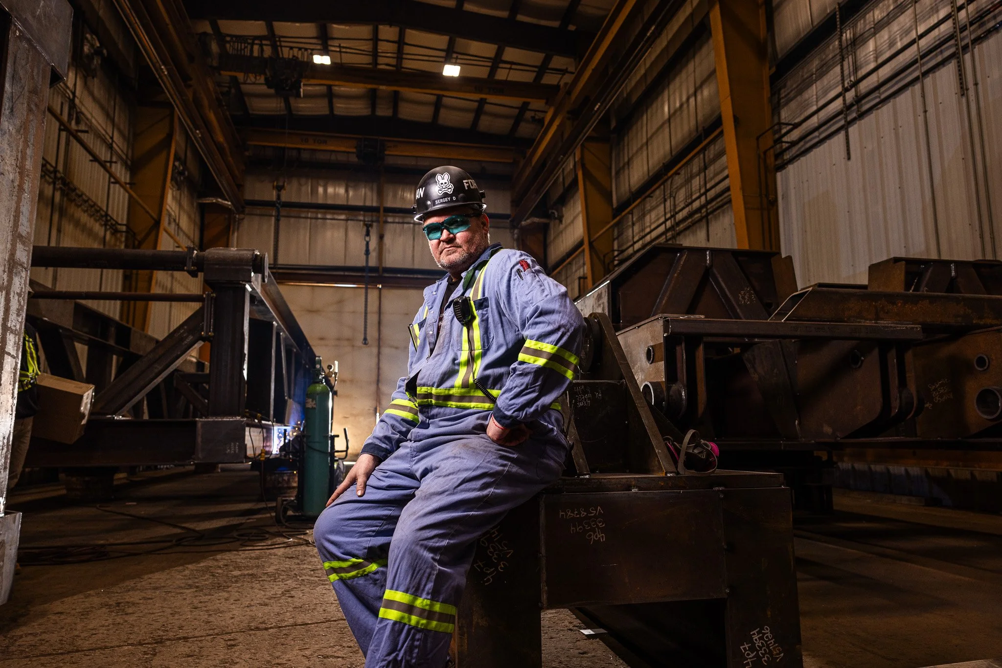 Welder, JA-CO Welding, shot for KEEN Creative