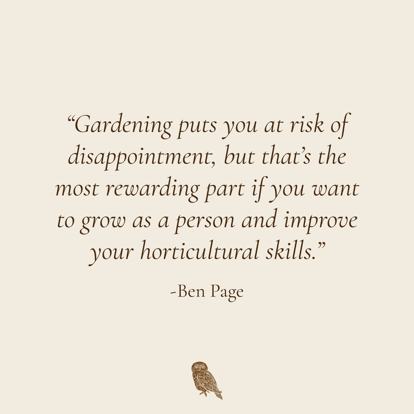 &quot;Gardening puts u at risk of disappoinment, but thats the most rewarding part if you want to grow as a person and improve your horticultural skills.&quot; - Ben Page
🦉
.
#landscapearchitecture #landscapearchitect #benpage #pagelandscape #garden