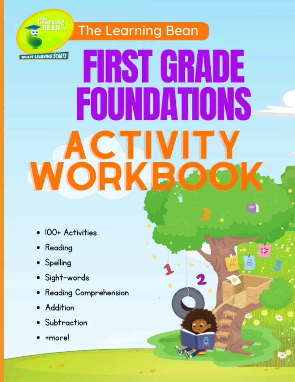 First Grade Workbook (First Grade Foundations) cover, The Learning Bean
