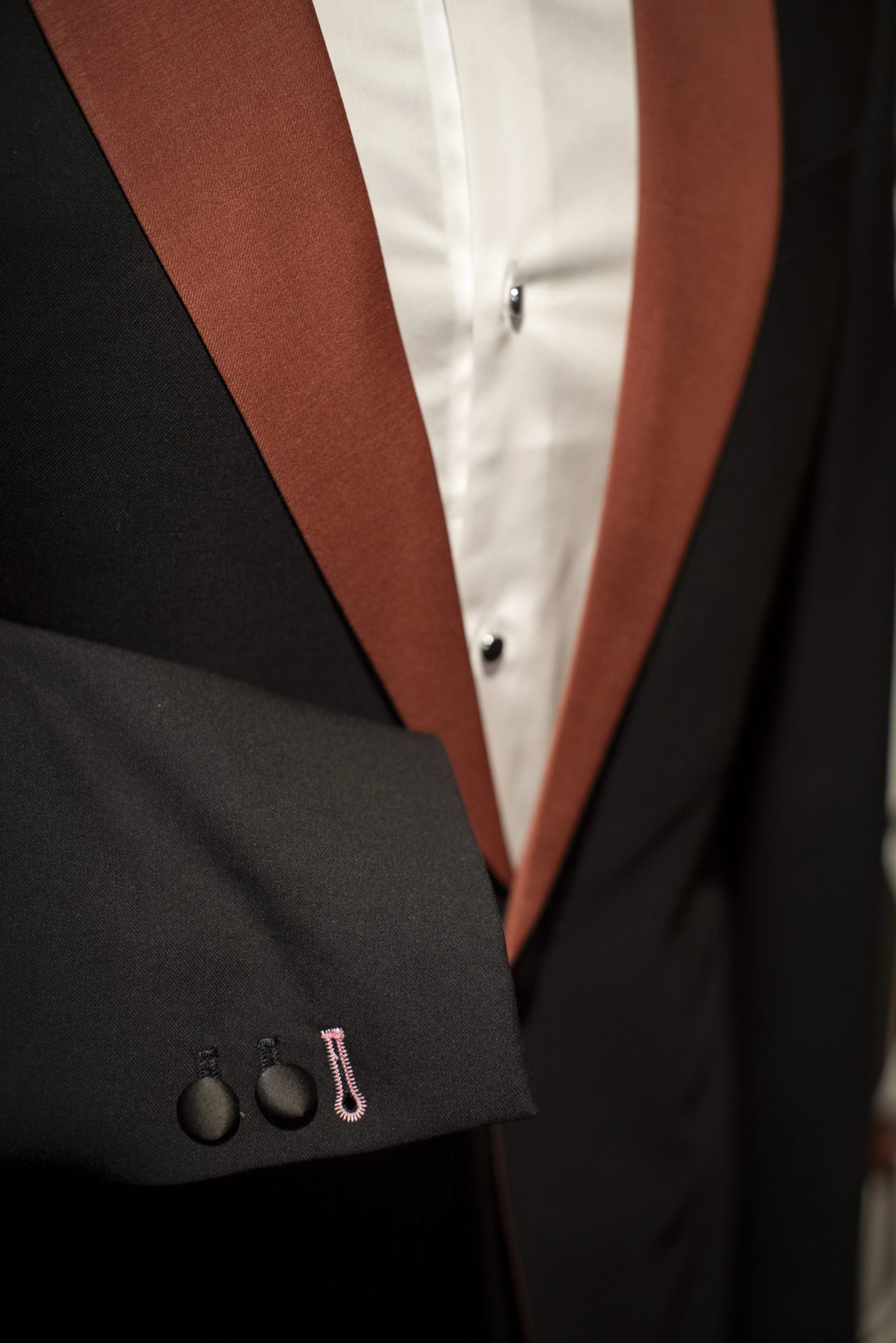 Bespoke tuxedo in Tampa, Florida by 1942 Clothiers.